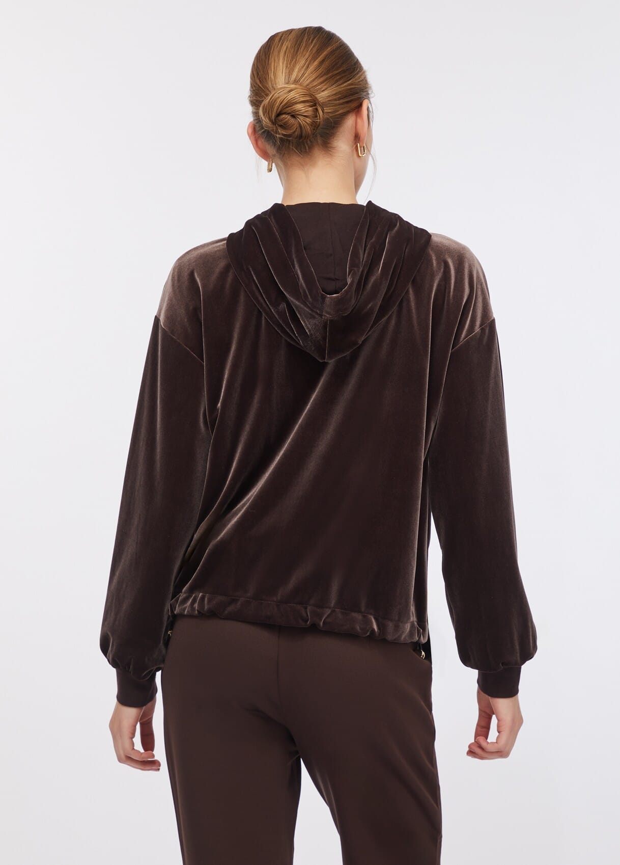 Liu Jo Chenille Hooded Sweatshirt