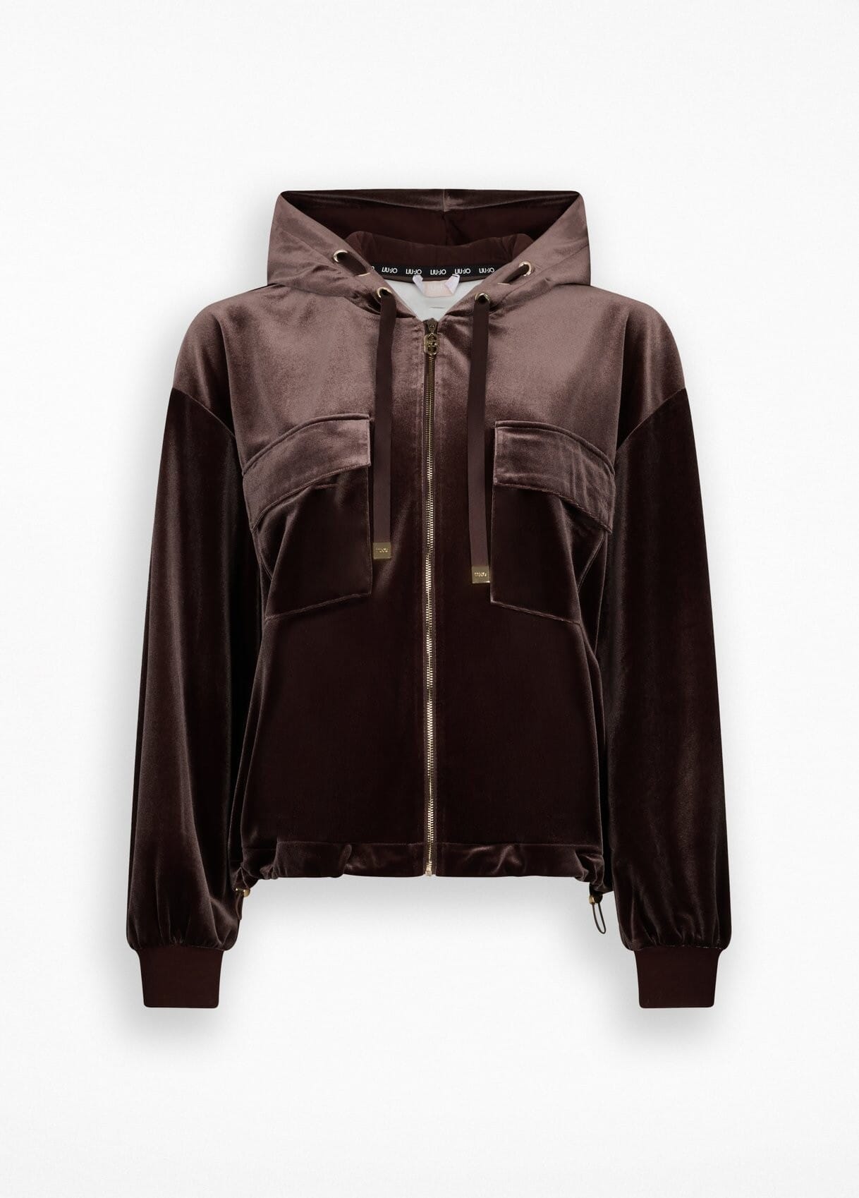 Liu Jo Chenille Hooded Sweatshirt