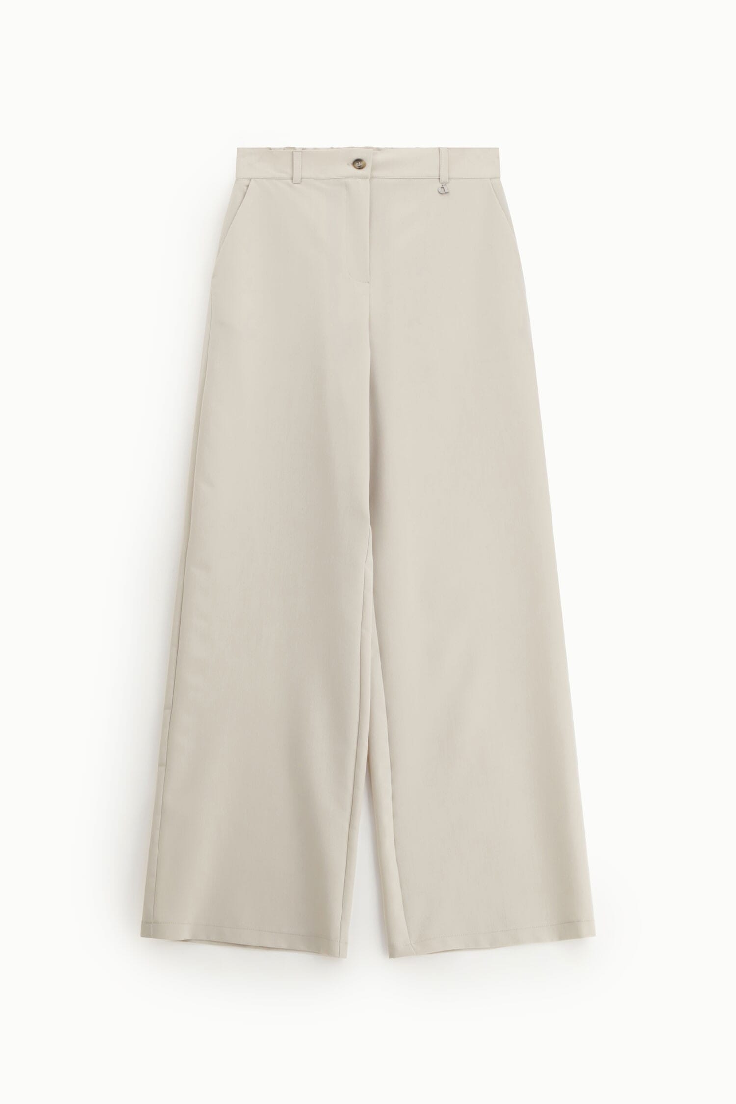 Trousers Palazzo Vita Alta Con Gamba Ampia Dixie