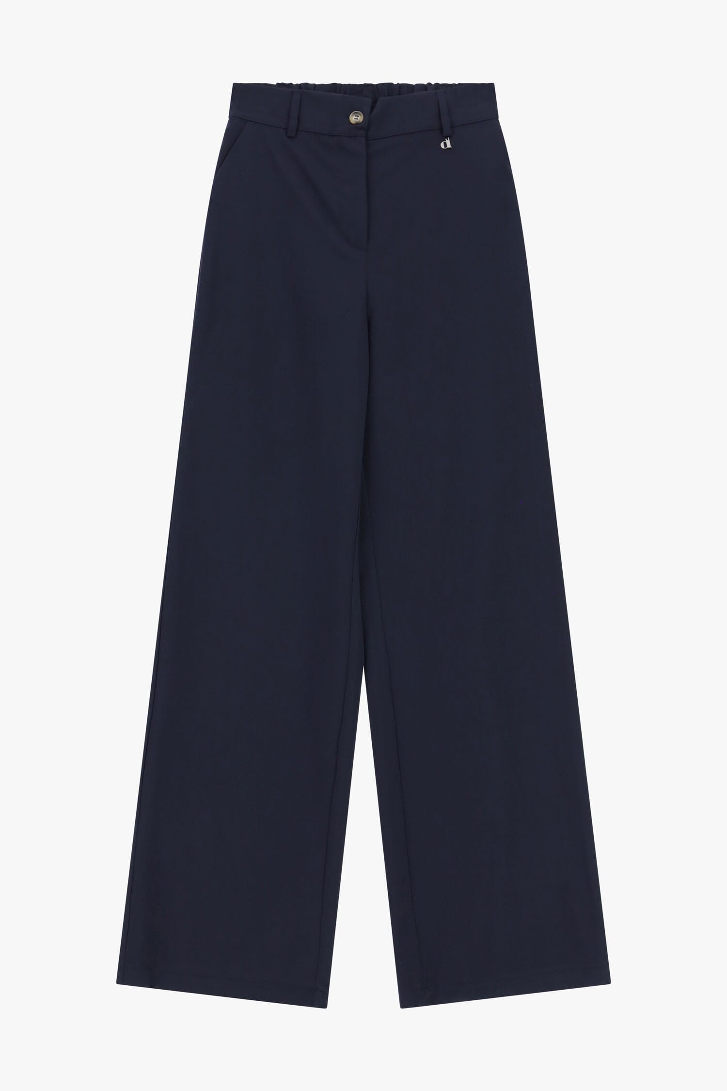 Trousers Palazzo Vita Alta Con Gamba Ampia Dixie