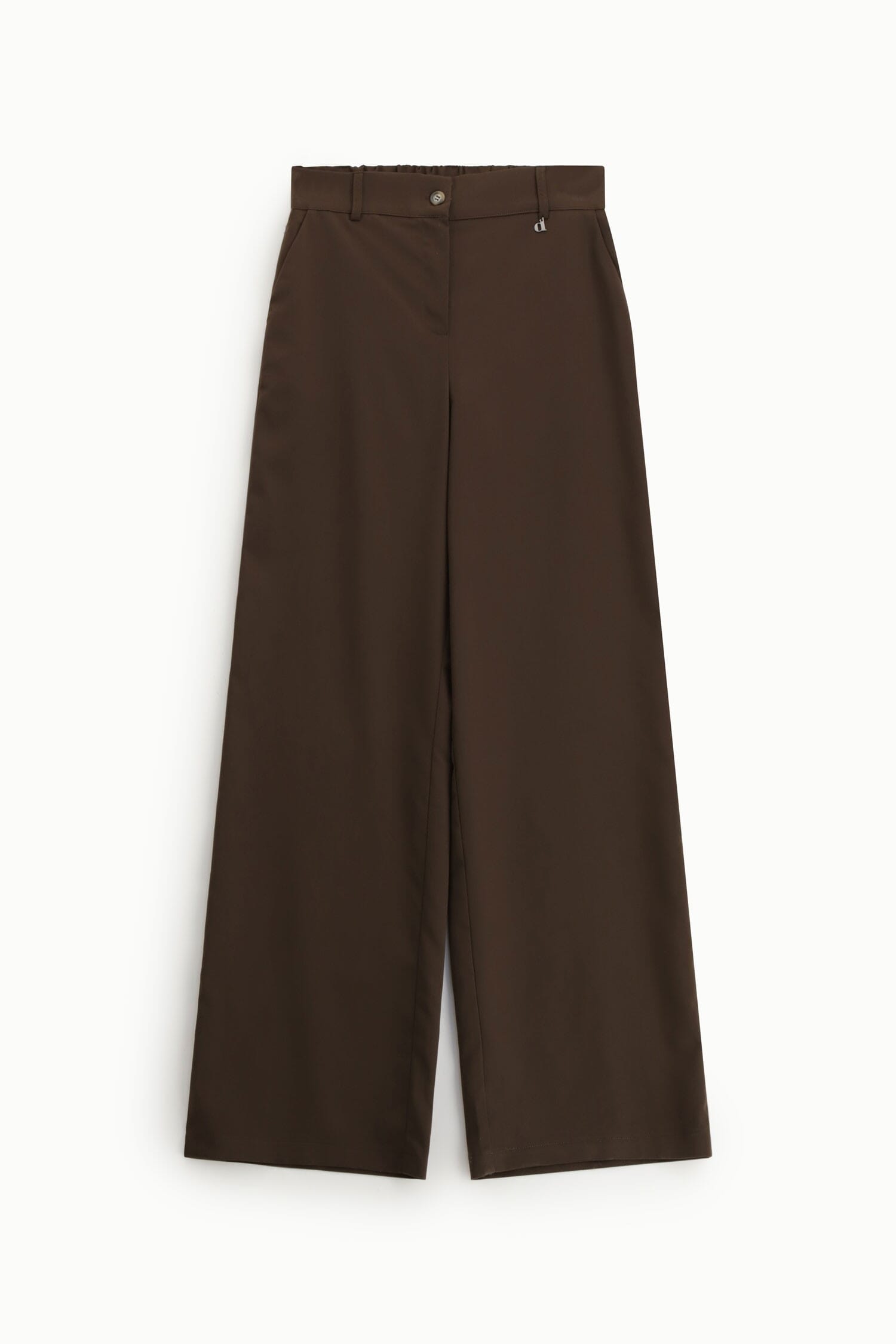 Trousers Palazzo Vita Alta Con Gamba Ampia Dixie