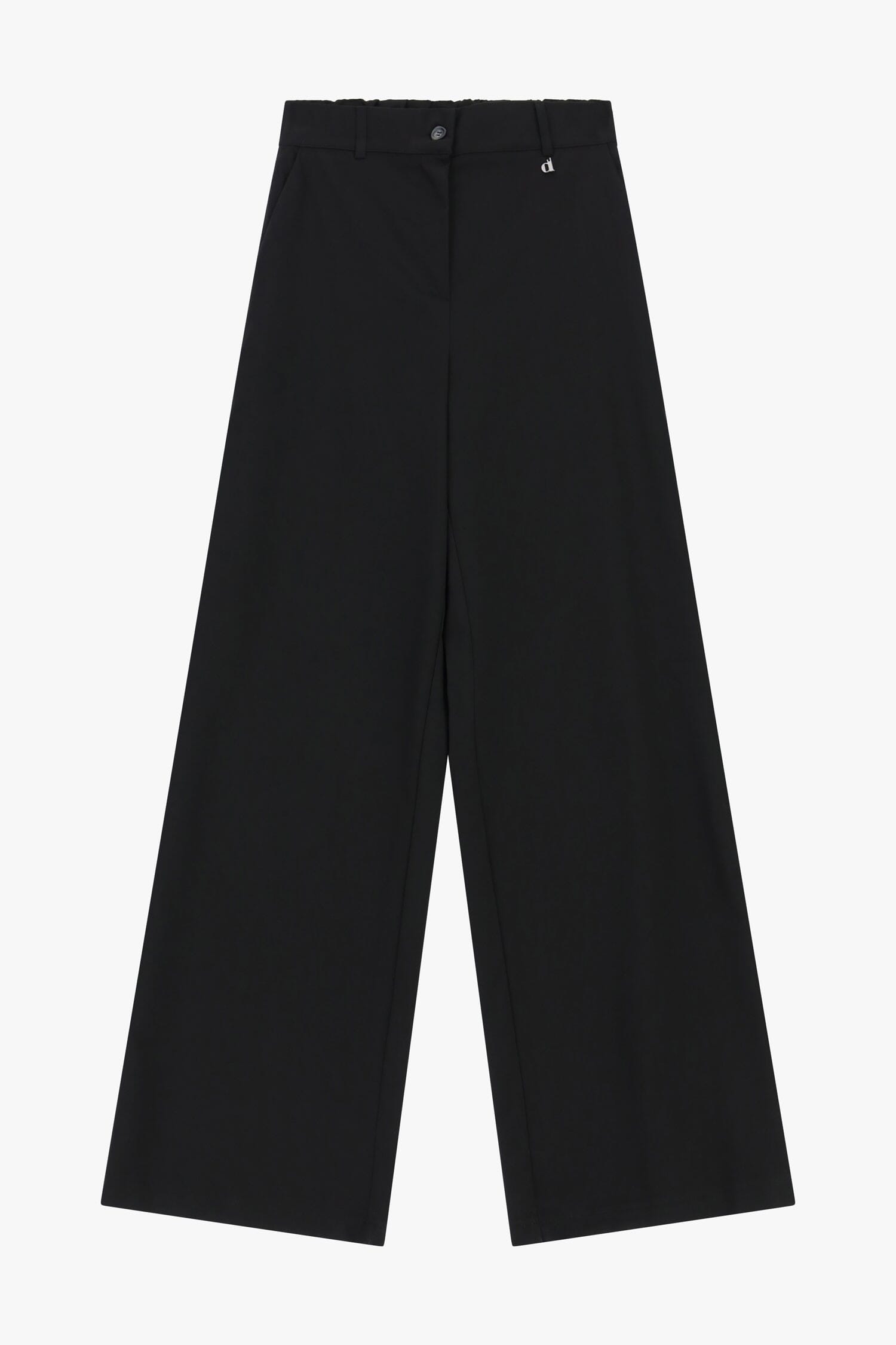 Trousers Palazzo Vita Alta Con Gamba Ampia Dixie