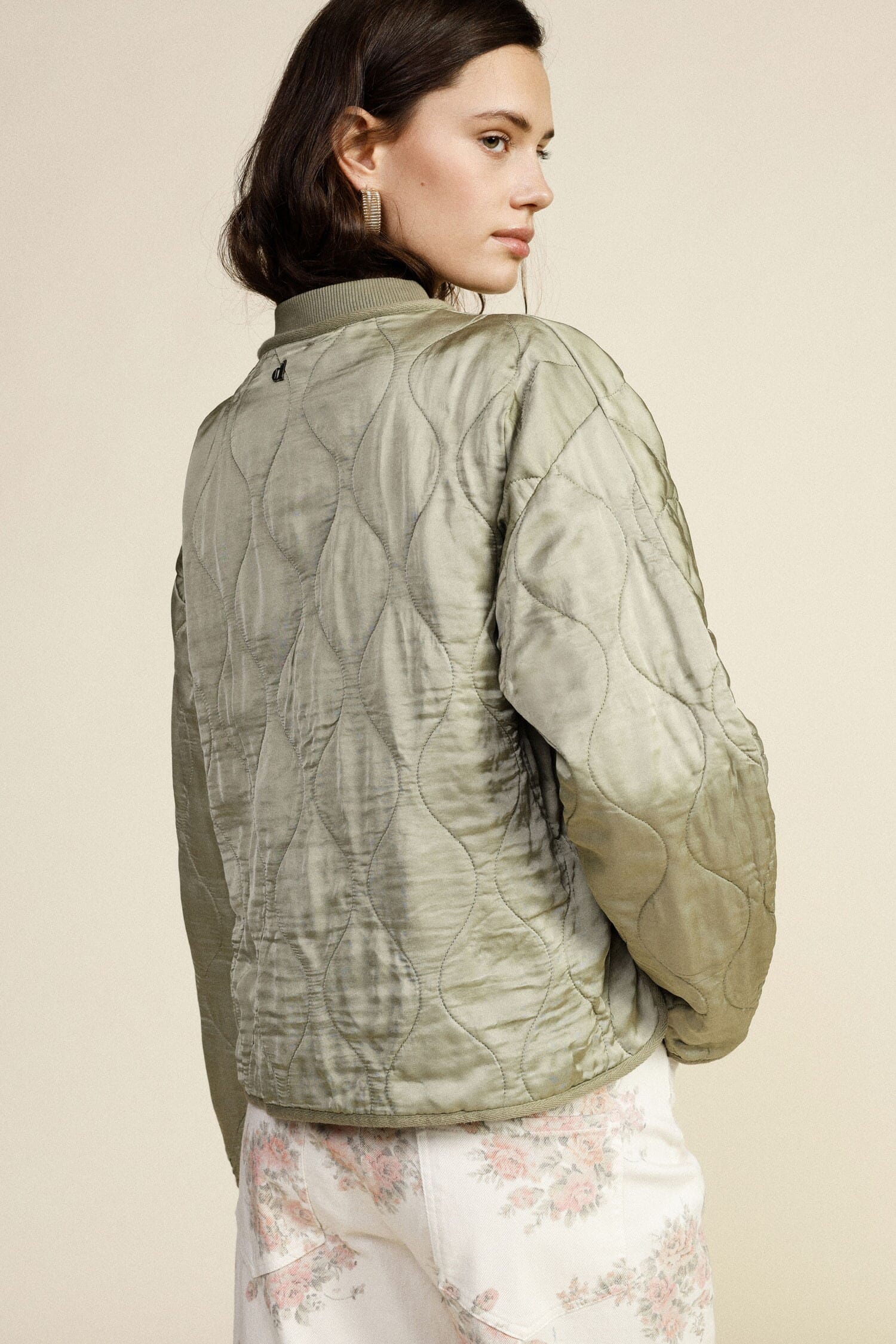 Giacca Trapuntata Con Tasche E Chiusura A Bottoni Dixie