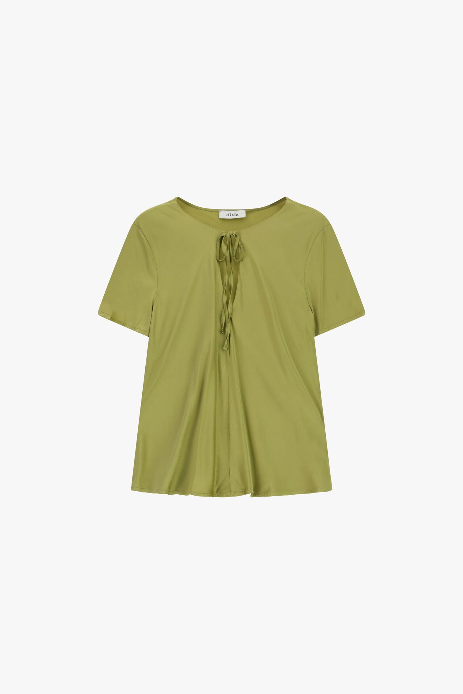 Top Collo Tondo Con Dettaglio Nodo Frontale Dixie