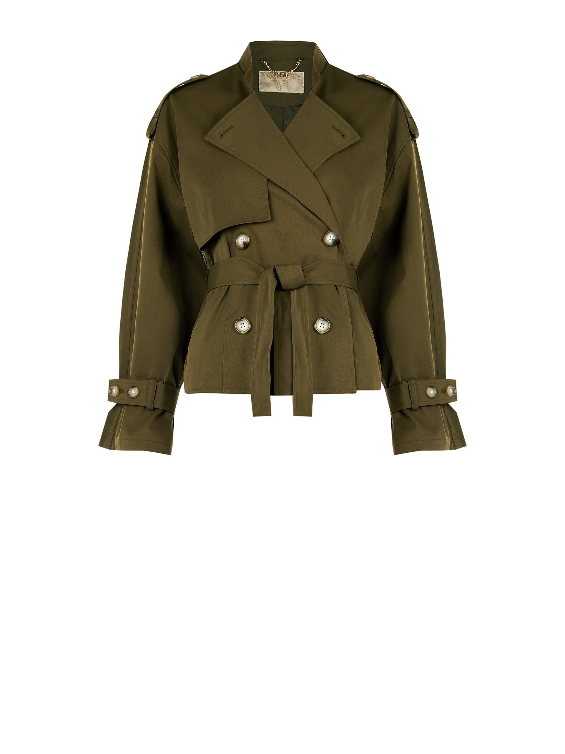 Rinascimento Short Trench Coat