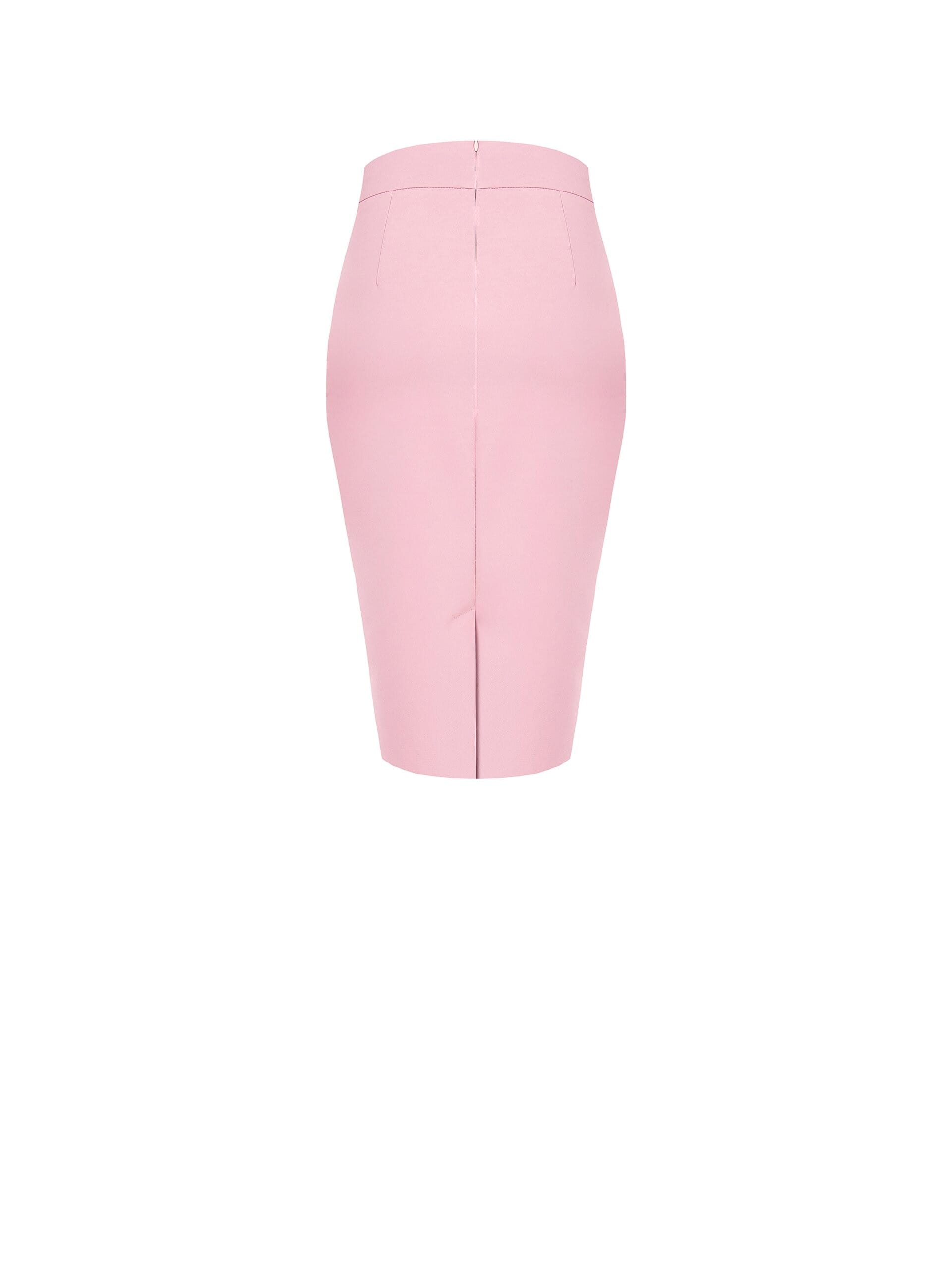Jupe crayon en tissu technique avec fente au dos Rinascimento