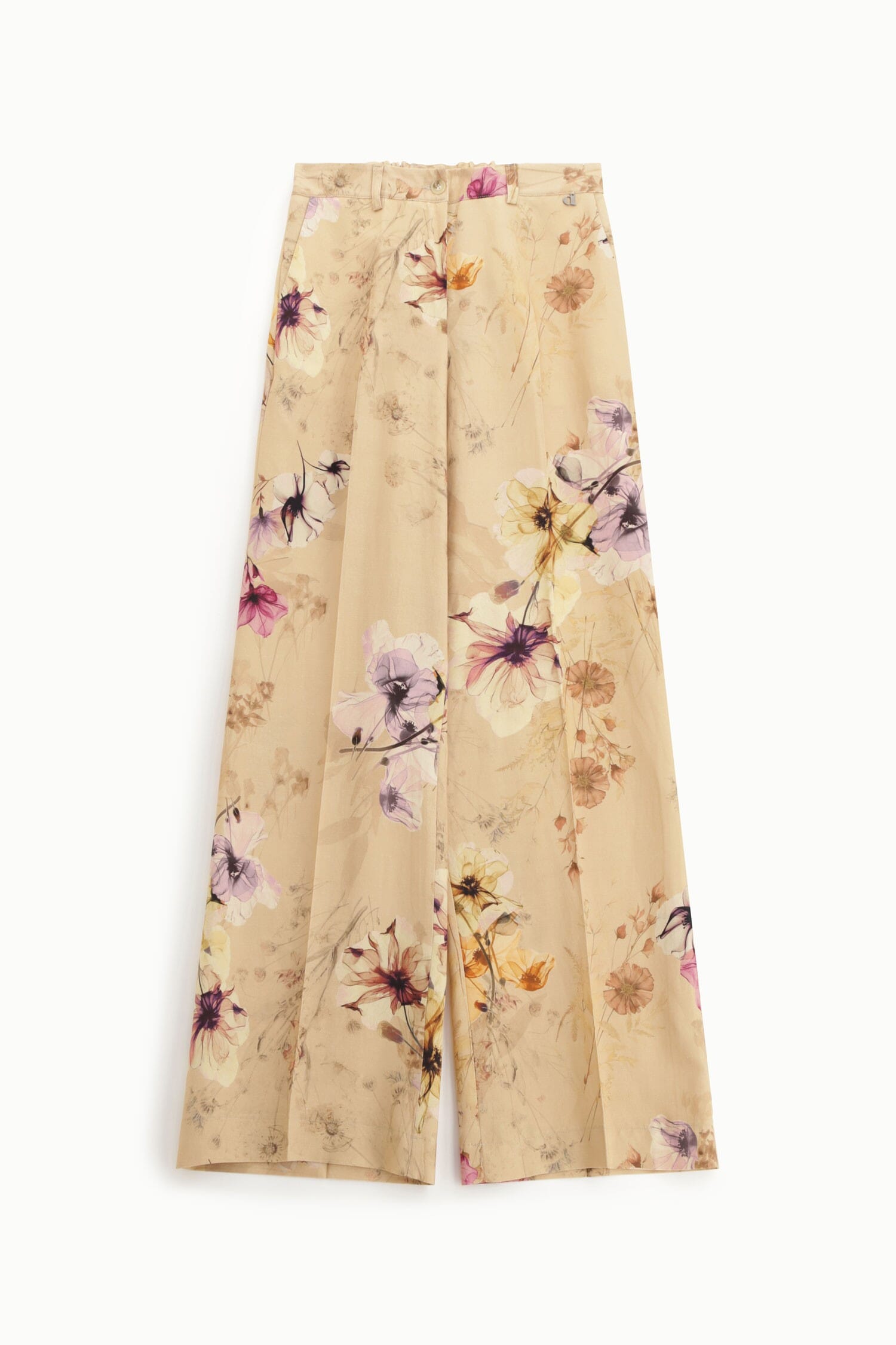 Pantaloni Ampi A Fiori Eleganti Dixie