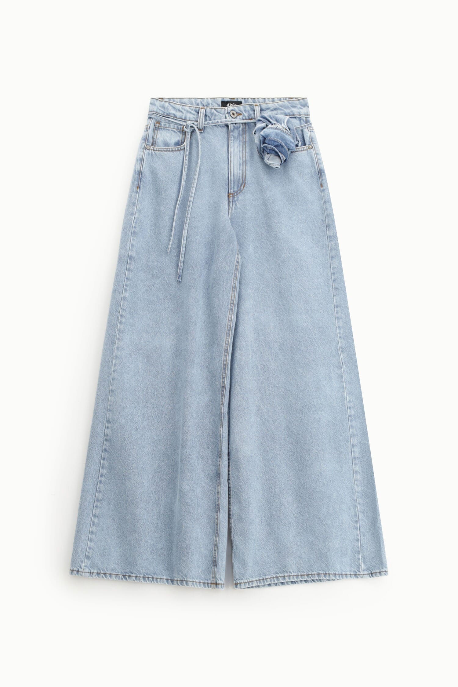 Jeans A Gamba Ampia Con Cintura Coordinata Dixie