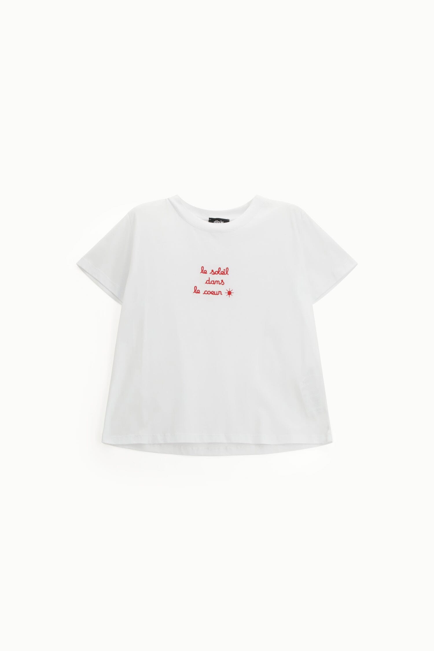 Dixie Embroidered Short-Sleeved T-Shirt