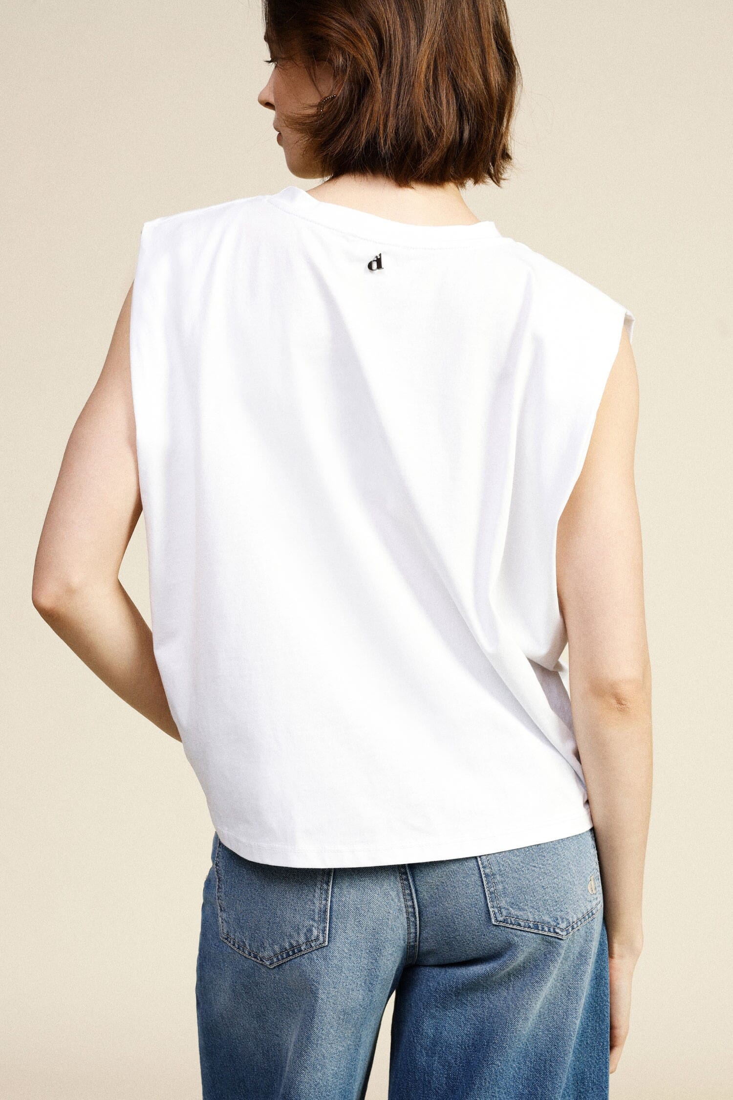 Dixie Embroidered Short-Sleeved T-Shirt