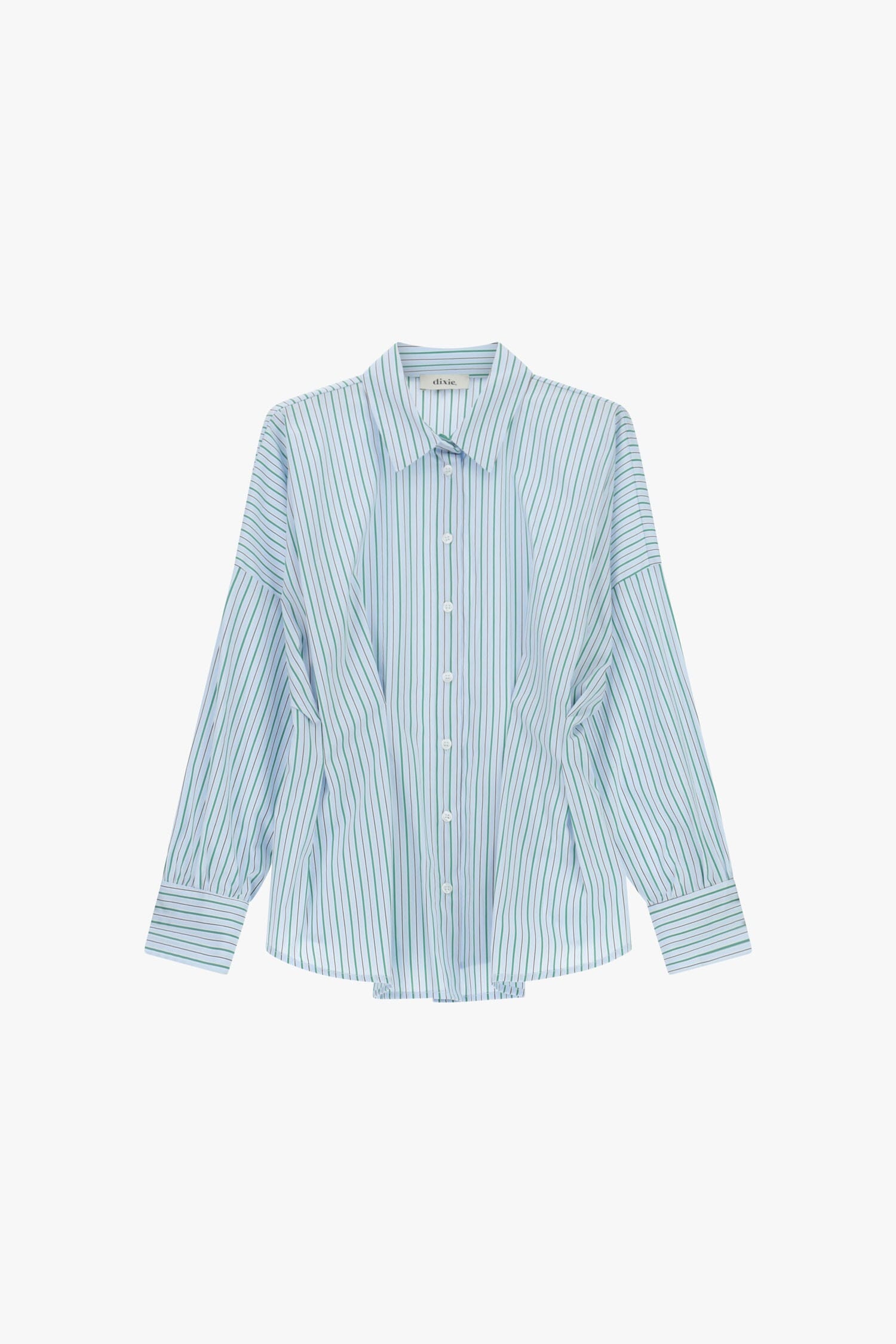 Striped Shirt With Long Sleeves And Front Buttoning Dixie