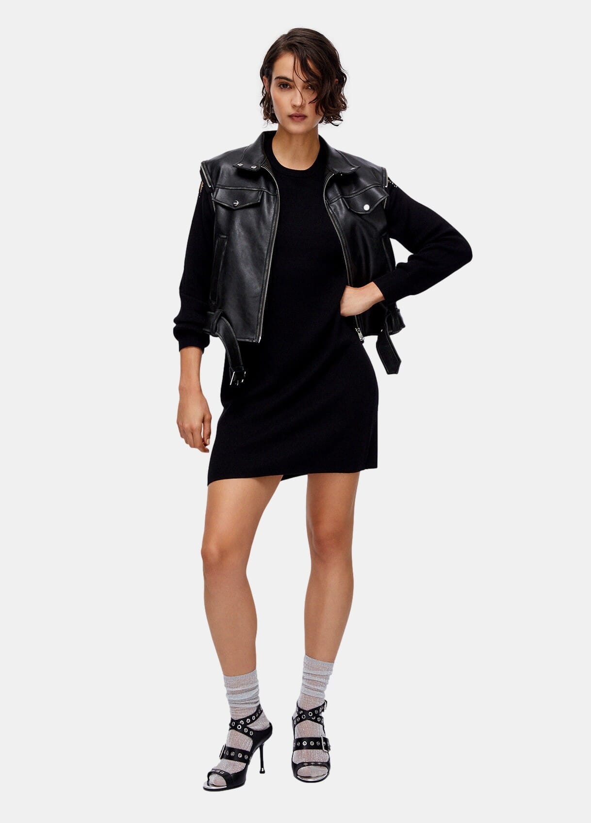 Liu Jo Knitted Cut-Out Dress