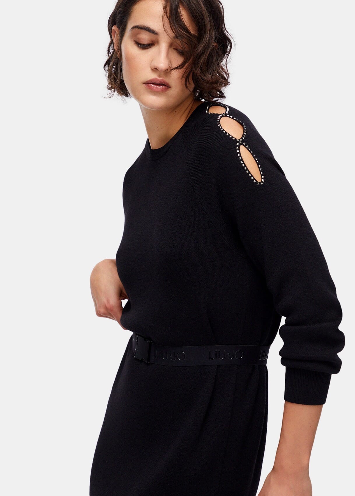 Liu Jo Knitted Cut-Out Dress