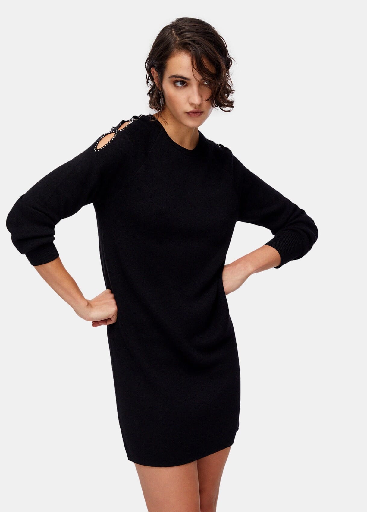 Liu Jo Knitted Cut-Out Dress