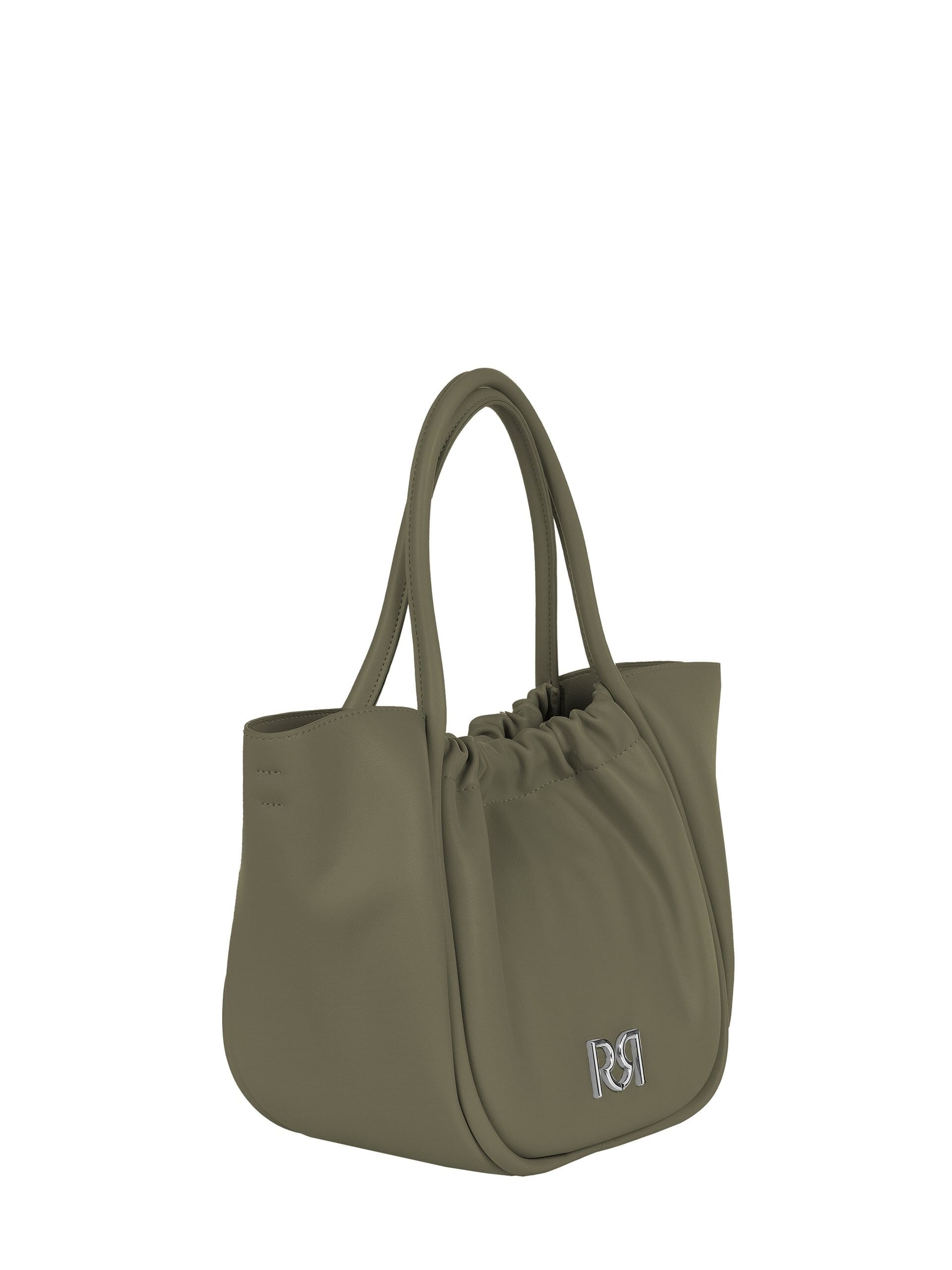 Borsa A Mano Maxi In Similpelle Con Pochette Interna Estraibile E Tracolla Removibile Rinascimento