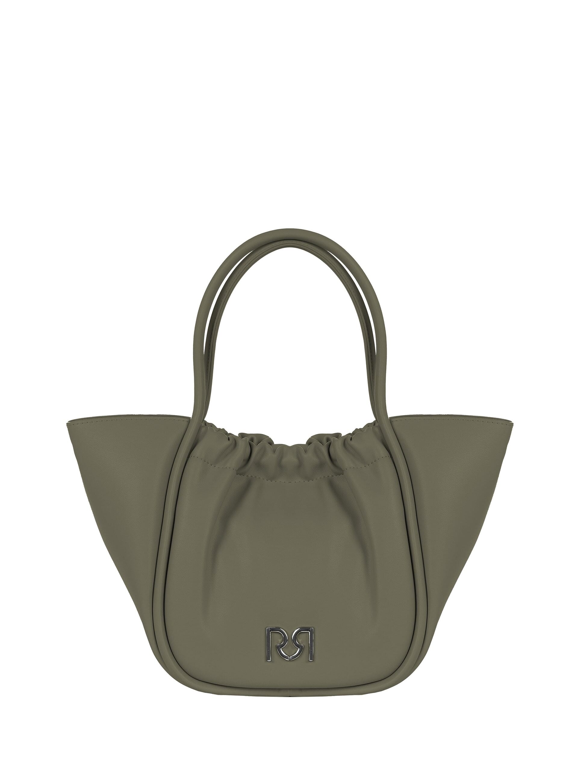 Borsa A Mano Maxi In Similpelle Con Pochette Interna Estraibile E Tracolla Removibile Rinascimento