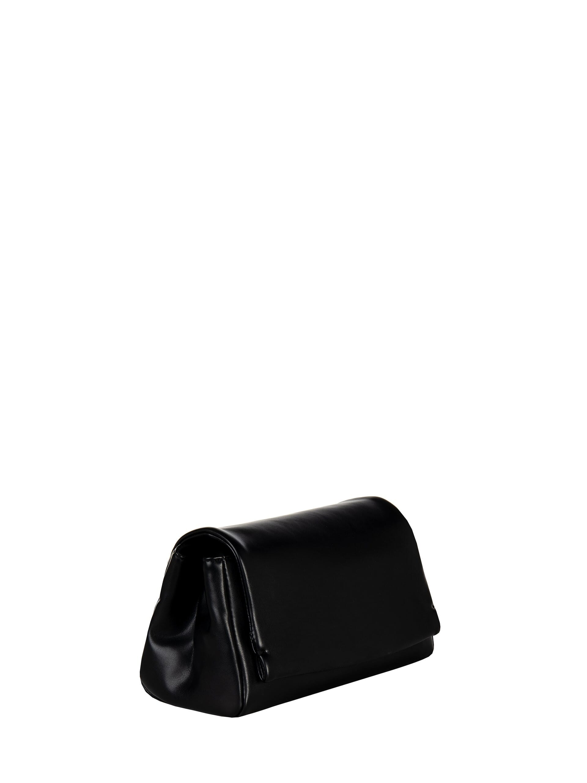 Borsa A Spalla In Similpelle Con Manico A Catena Logo E Tracolla Regolabile Removibile Rinascimento