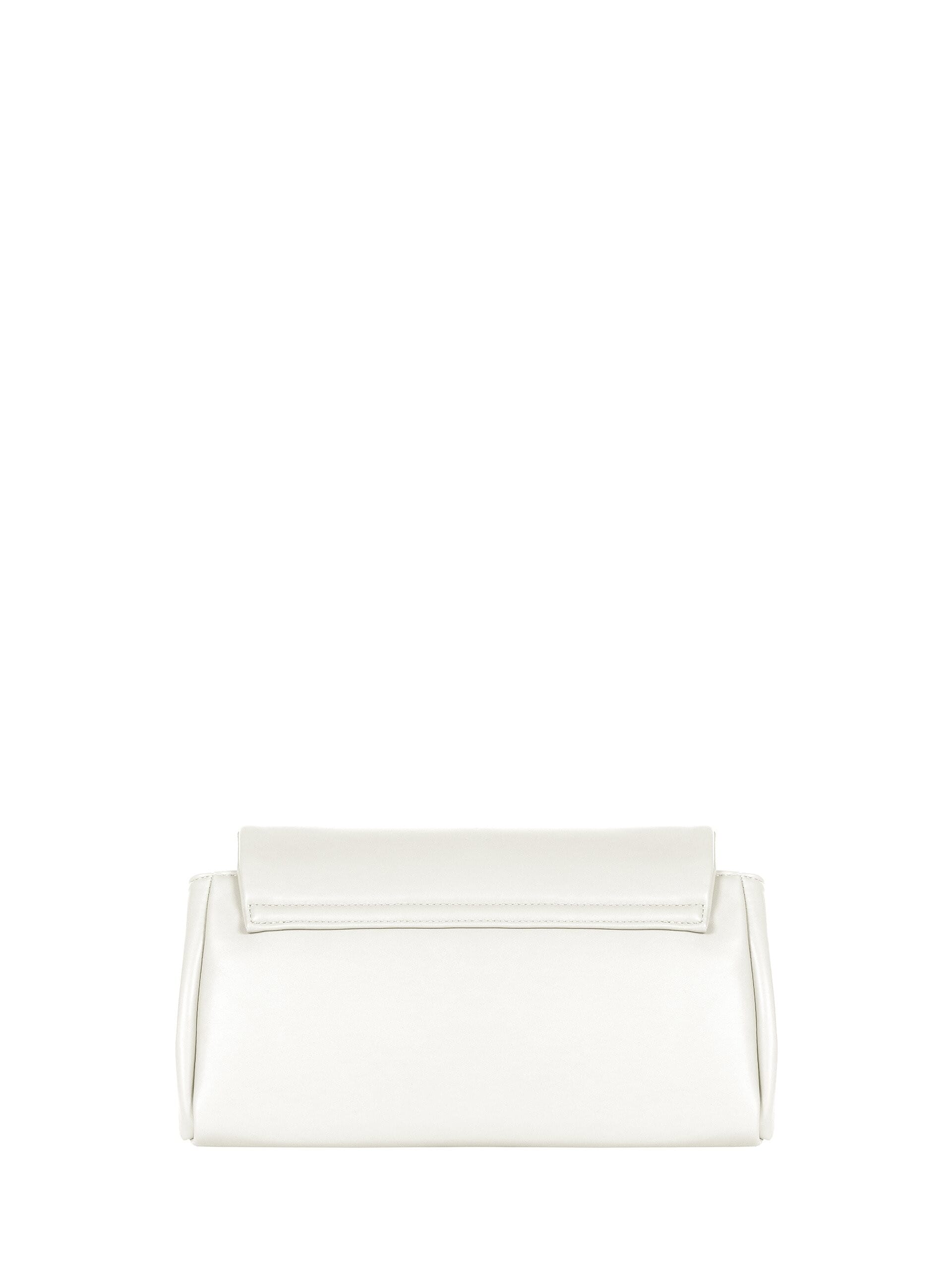 Borsa A Spalla In Similpelle Con Manico A Catena Logo E Tracolla Regolabile Removibile Rinascimento