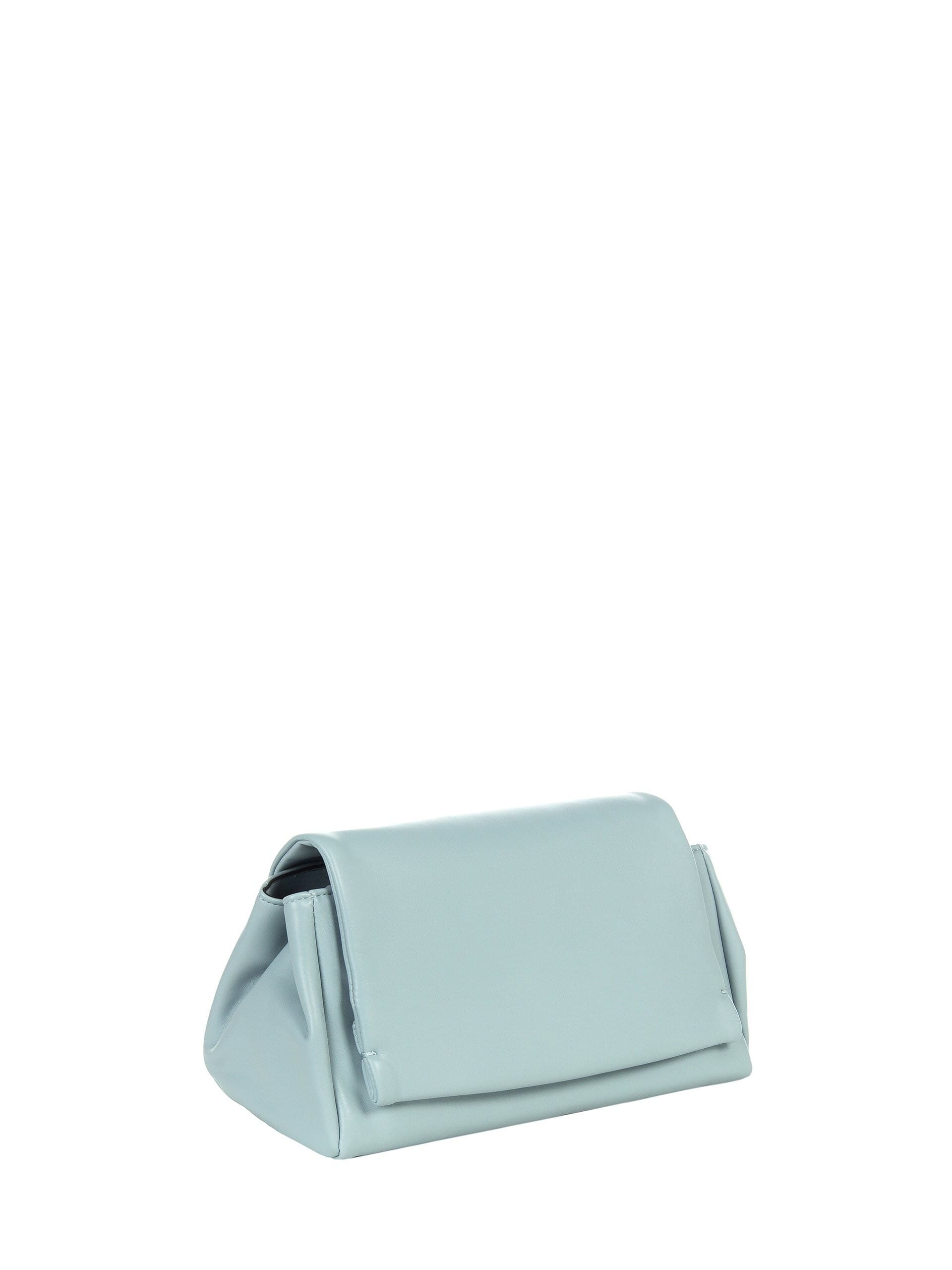 Borsa A Spalla In Similpelle Con Manico A Catena Logo E Tracolla Regolabile Removibile Rinascimento