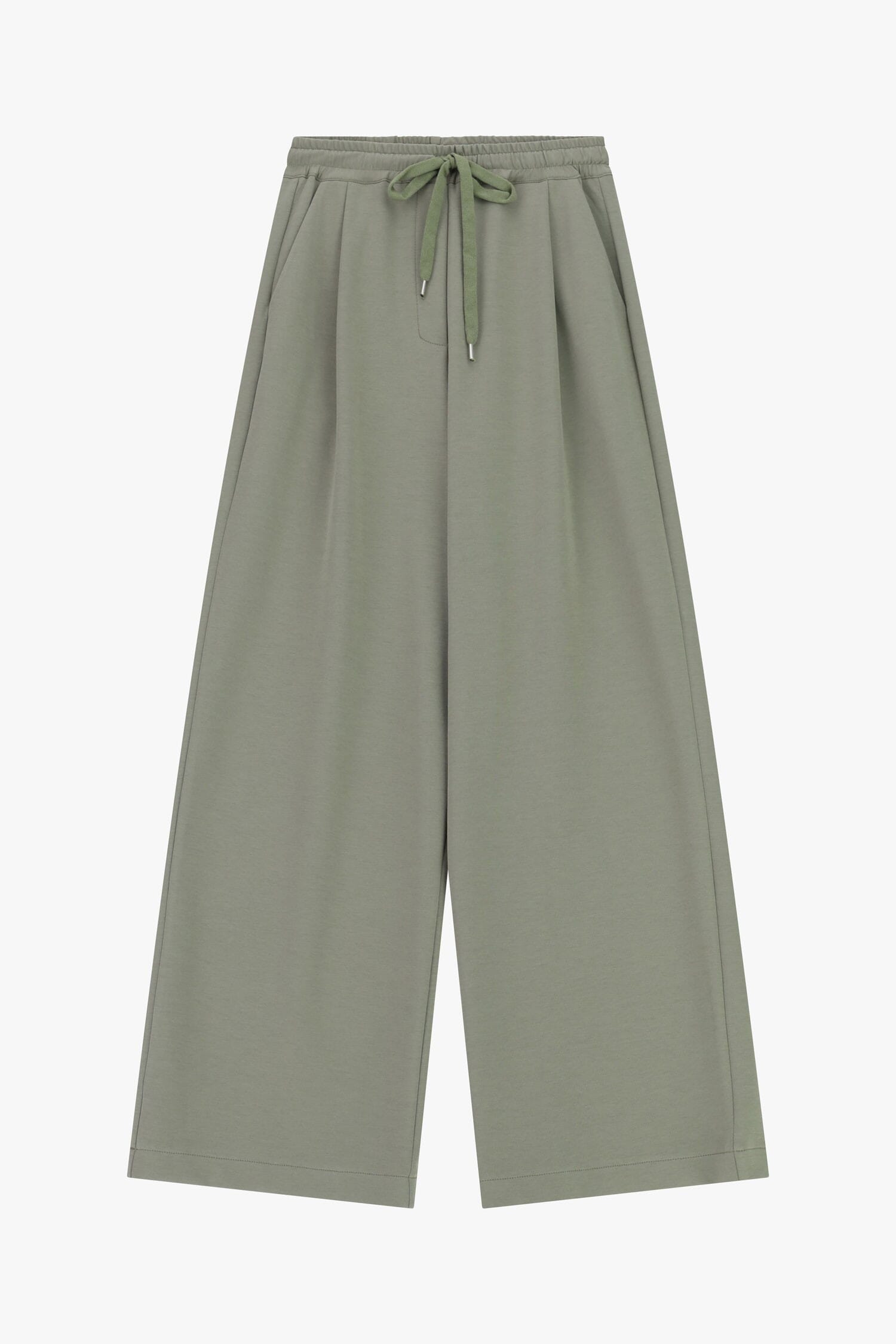 Cropped Palace Trousers With Elasticated Waistband Dixie