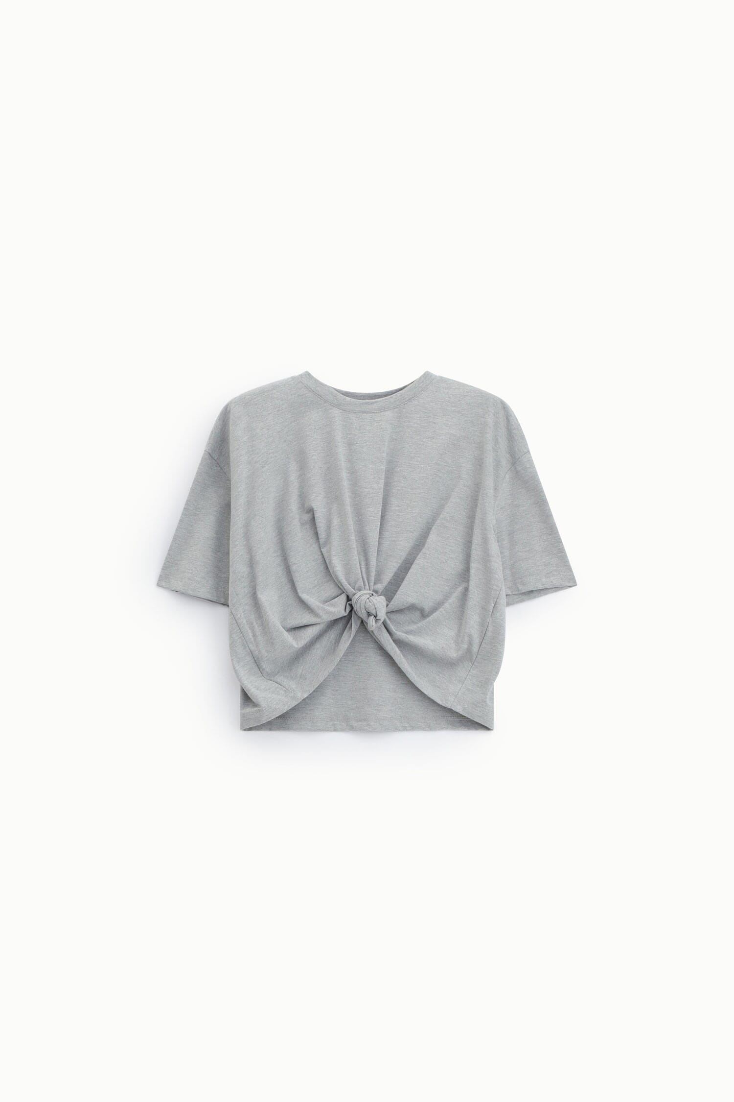 Dixie Short-Sleeved T-Shirt With Centre Knot