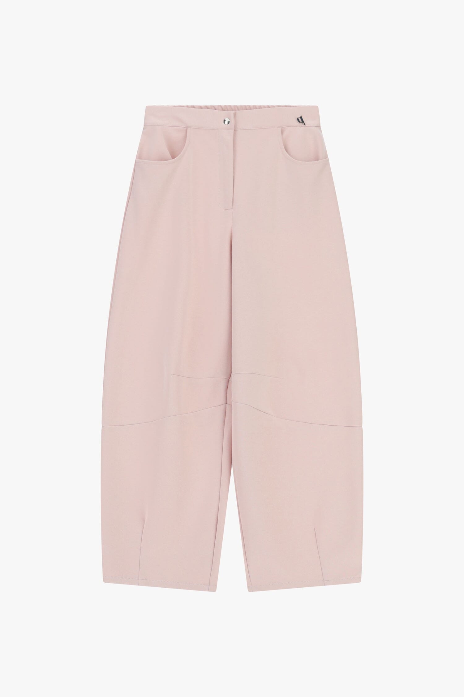 Cropped Palace Trousers With Rounded Pockets Dixie