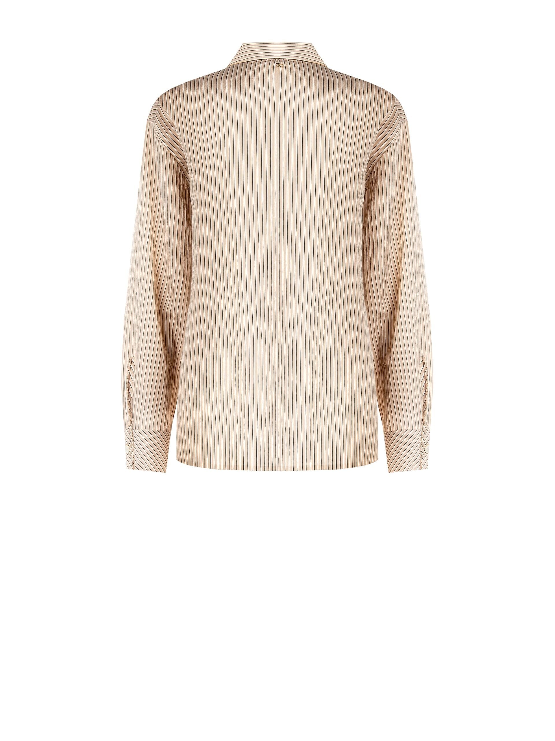 Camicia Fluida In Misto Viscosa Effetto Leggermente Stropicciato Rinascimento