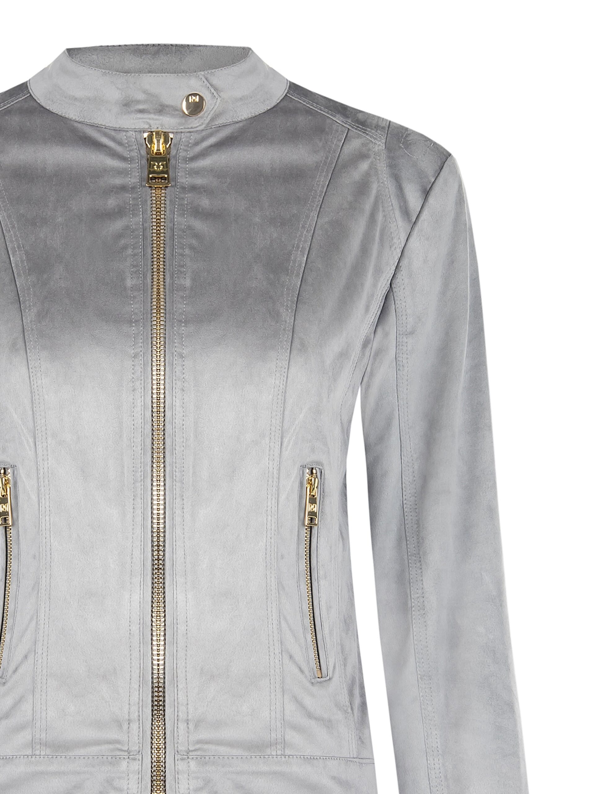 Giubbotto Smanicato In Similpelle Scamosciata Rinascimento