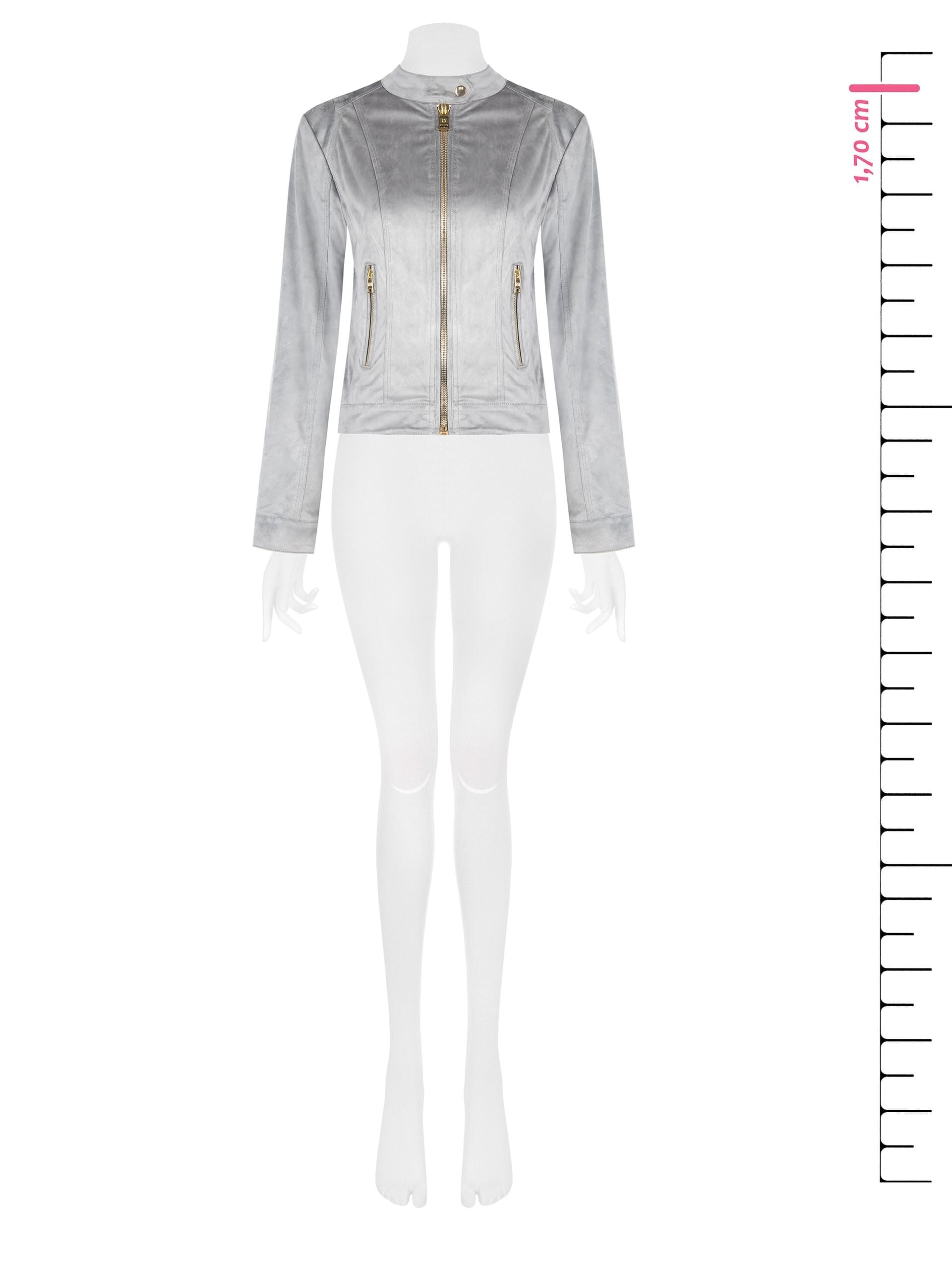 Giubbotto Smanicato In Similpelle Scamosciata Rinascimento