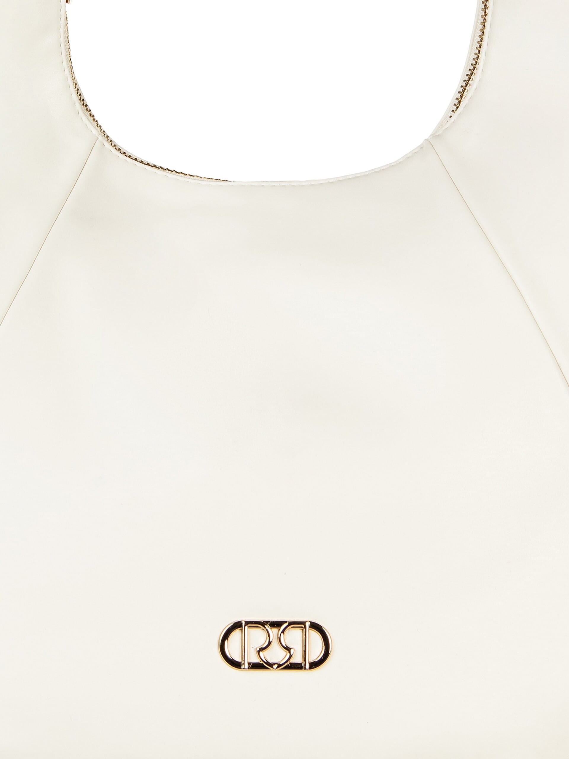 Luna Leather Shoulder Bag With Adjustable And Removable Shoulder Strap Rinascimento