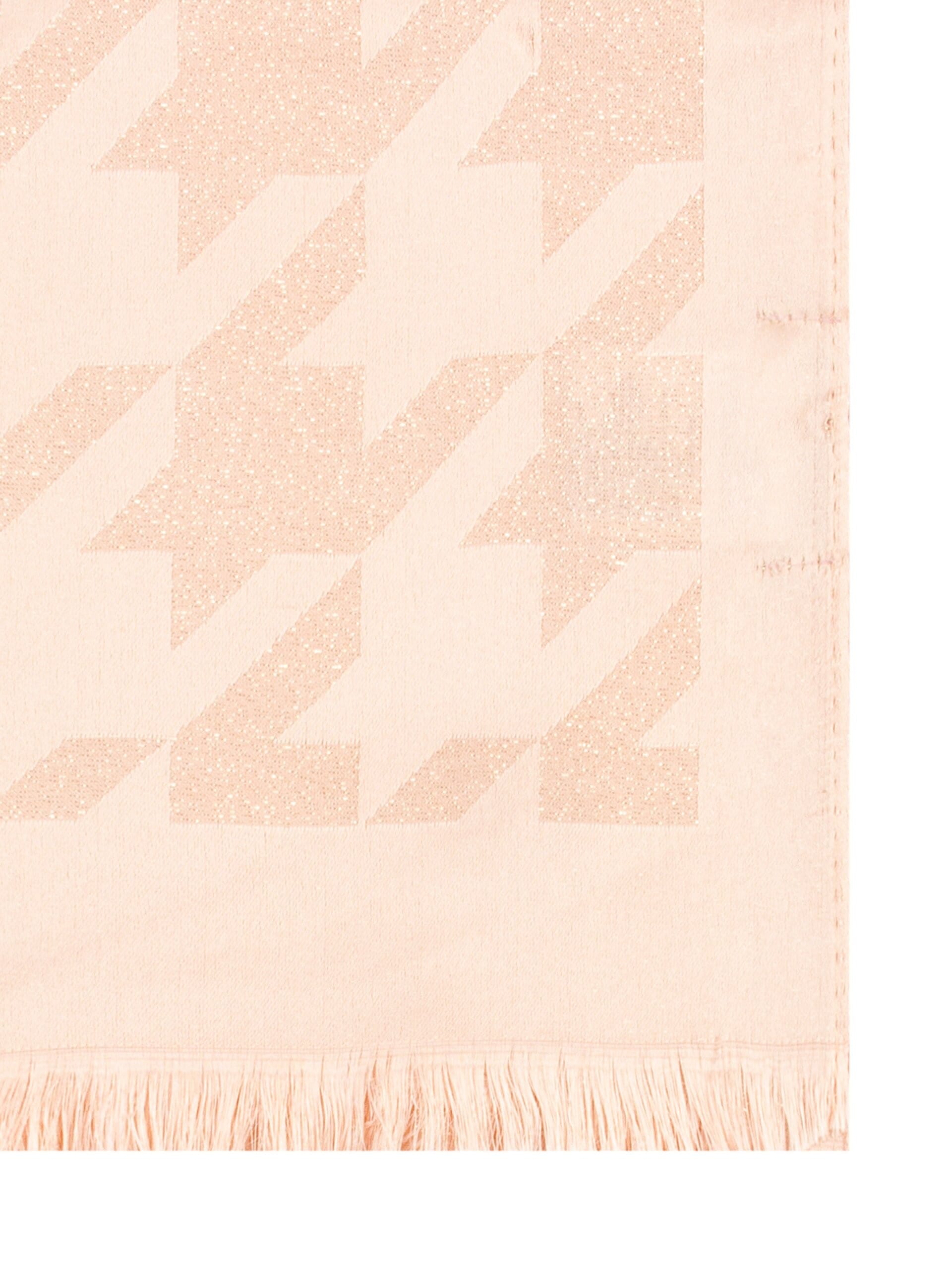 Foulard léger Pied De Poule avec effet pailleté Fil Lurex Rinascimento