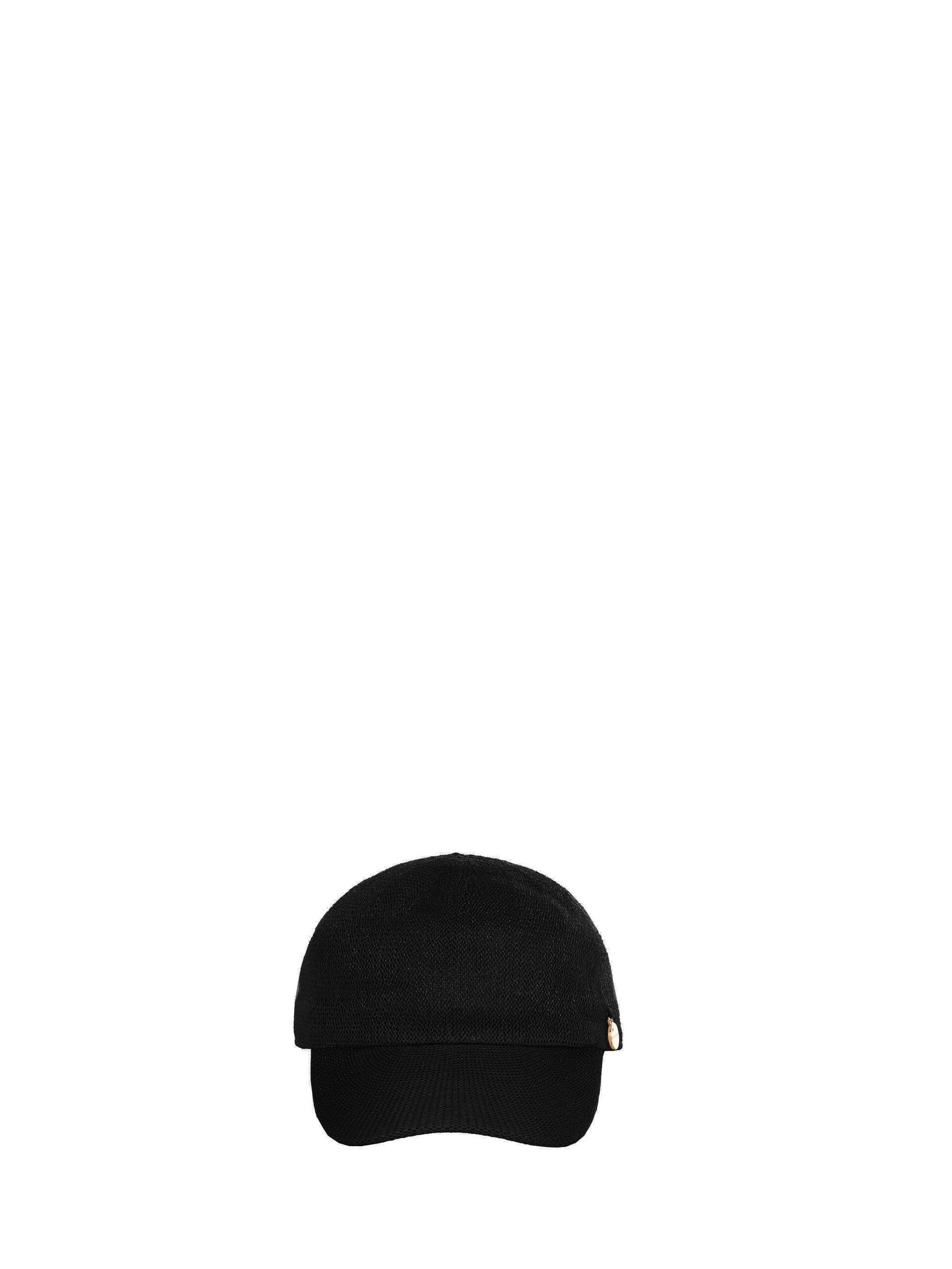 Woven Canvas Baseball Cap With Buckle On Back Rinascimento