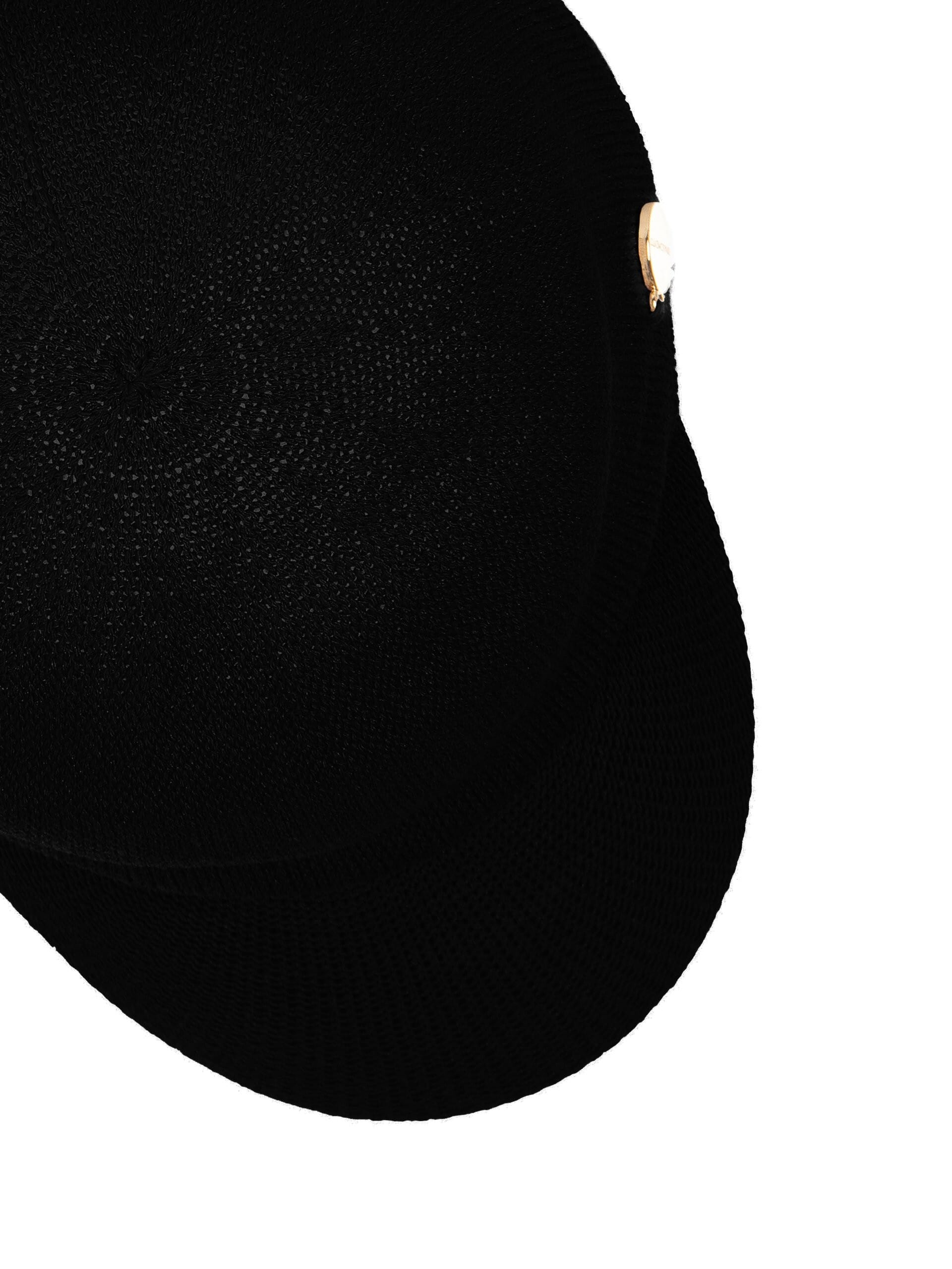 Woven Canvas Baseball Cap With Buckle On Back Rinascimento