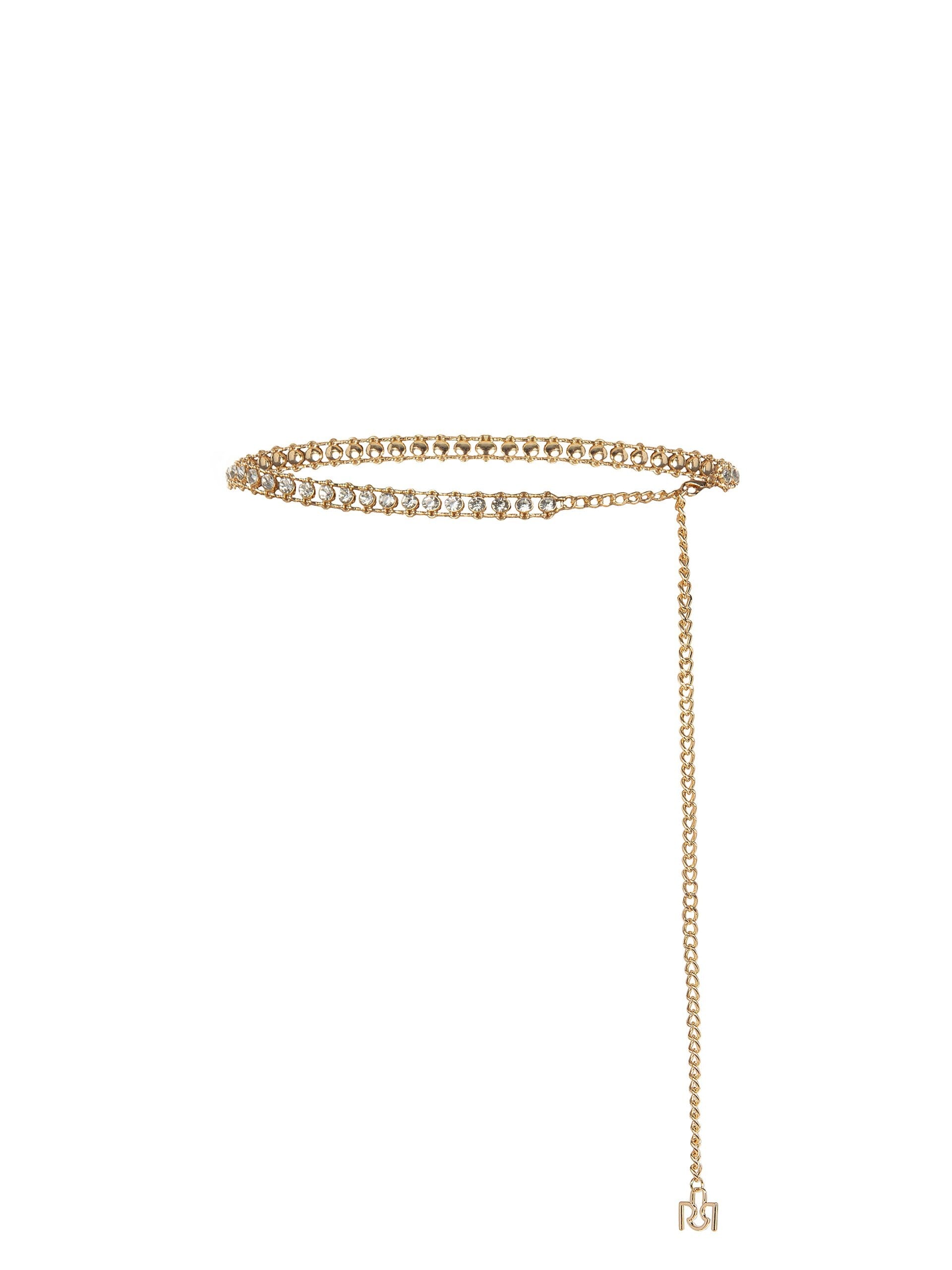 Cintura Gioiello Regolabile Con Cristalli Cabochon Rinascimento