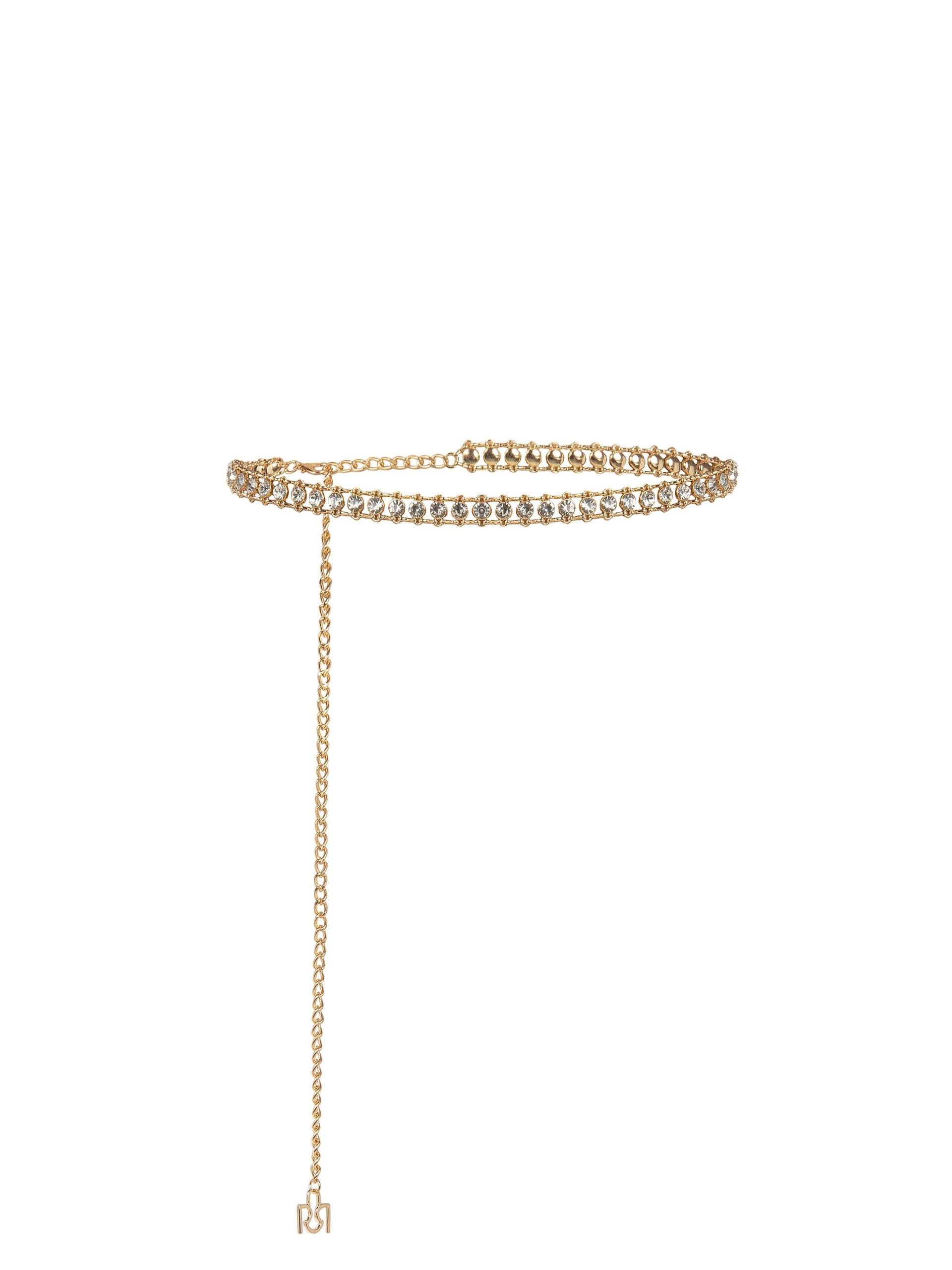 Cintura Gioiello Regolabile Con Cristalli Cabochon Rinascimento