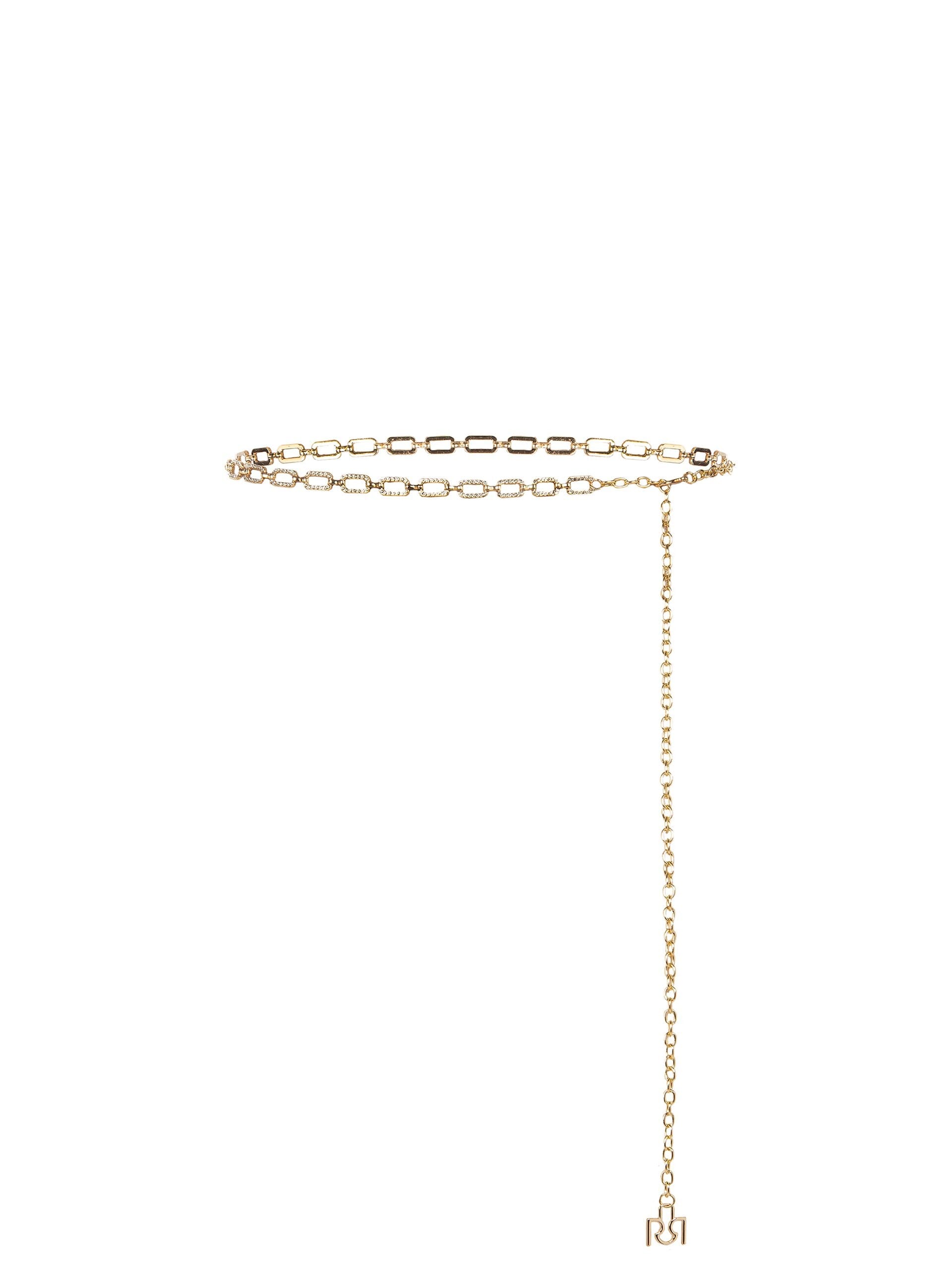 Cintura Gioiello Regolabile Con Rettangoli E Strass Rinascimento