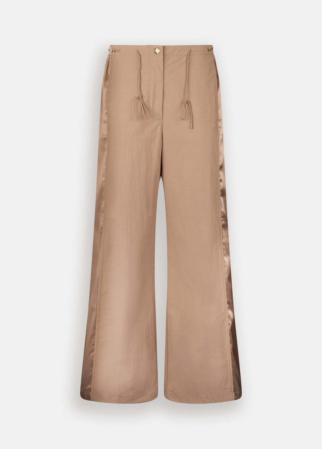 Pantaloni Jogging In Nylon E Raso Liu Jo