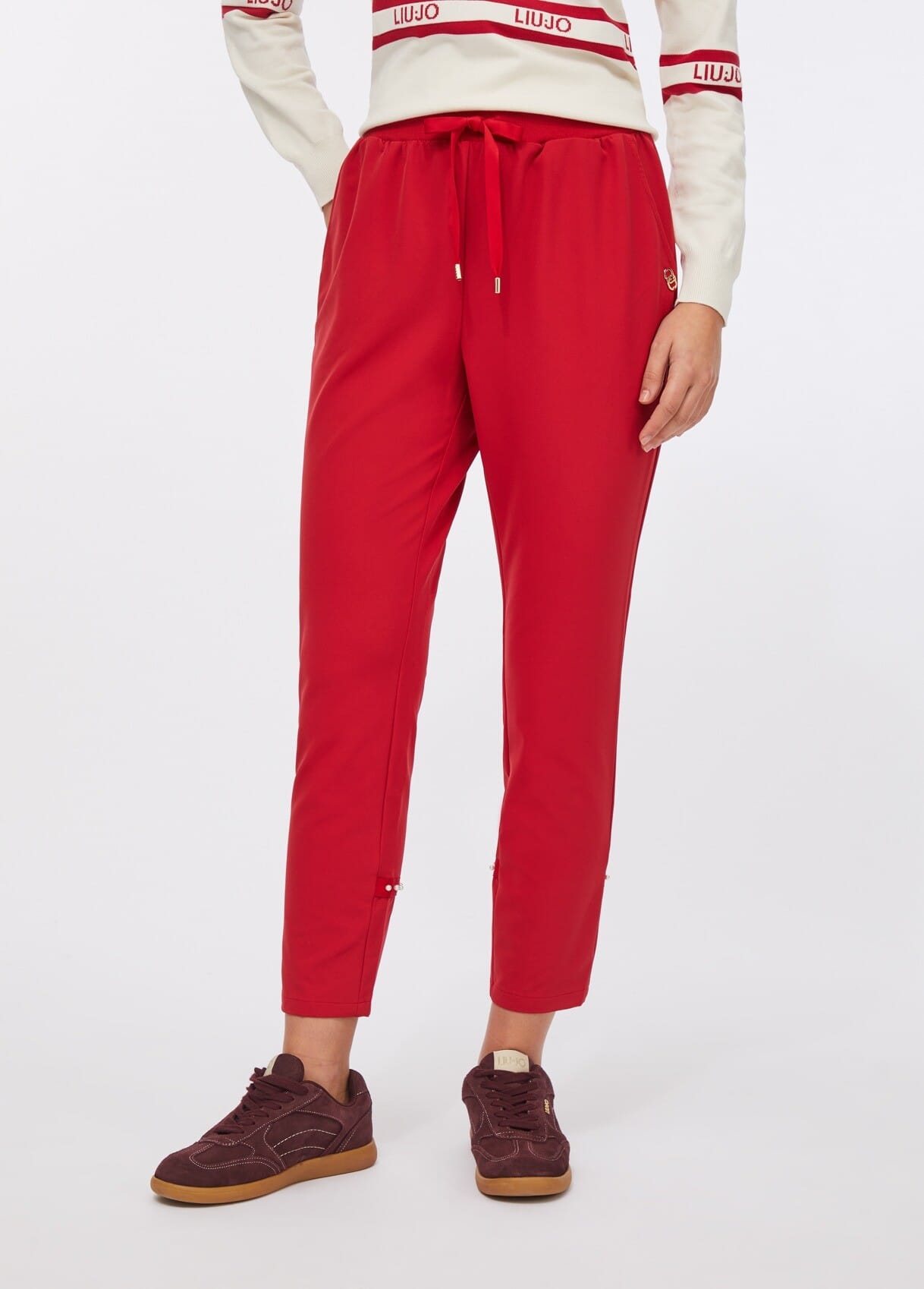 Pantaloni Jogging Con Coulisse Liu Jo
