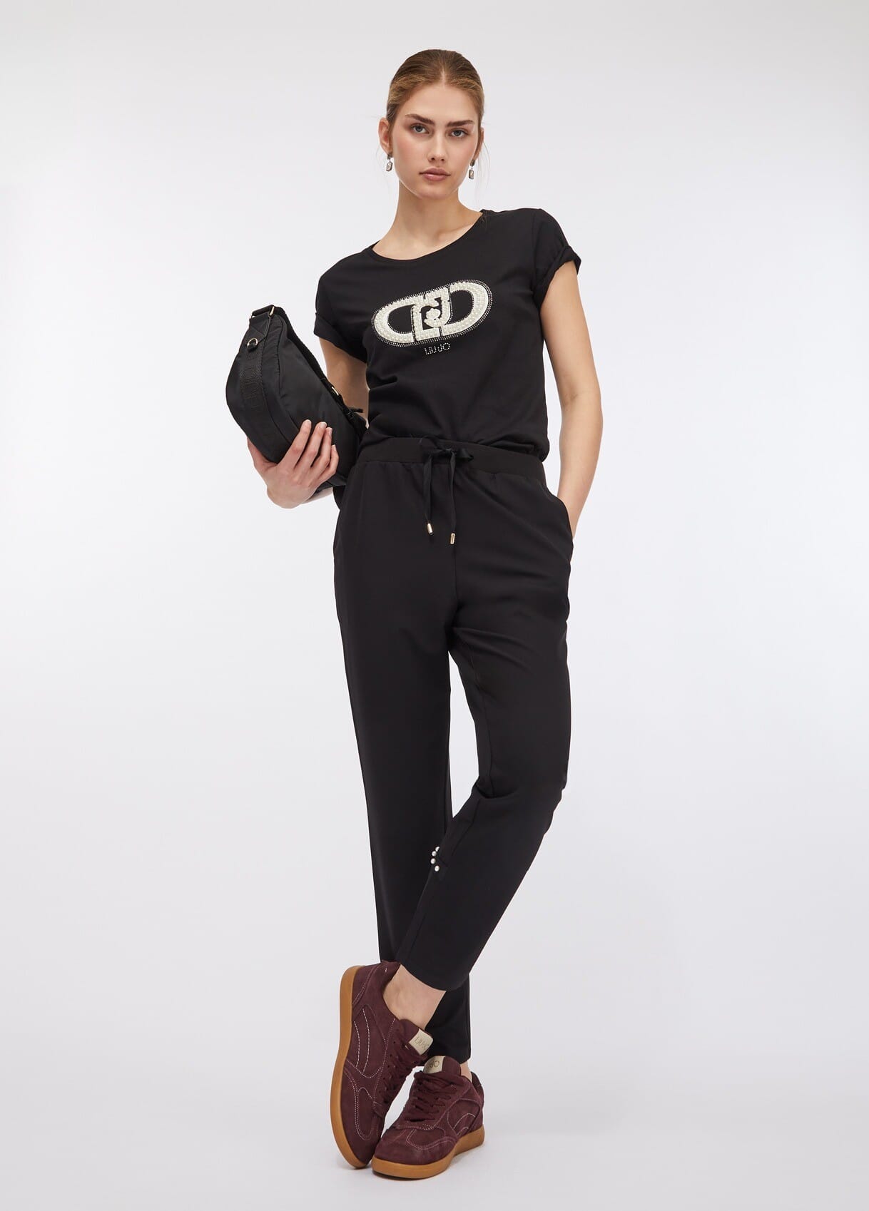 Pantaloni Jogging Con Coulisse Liu Jo