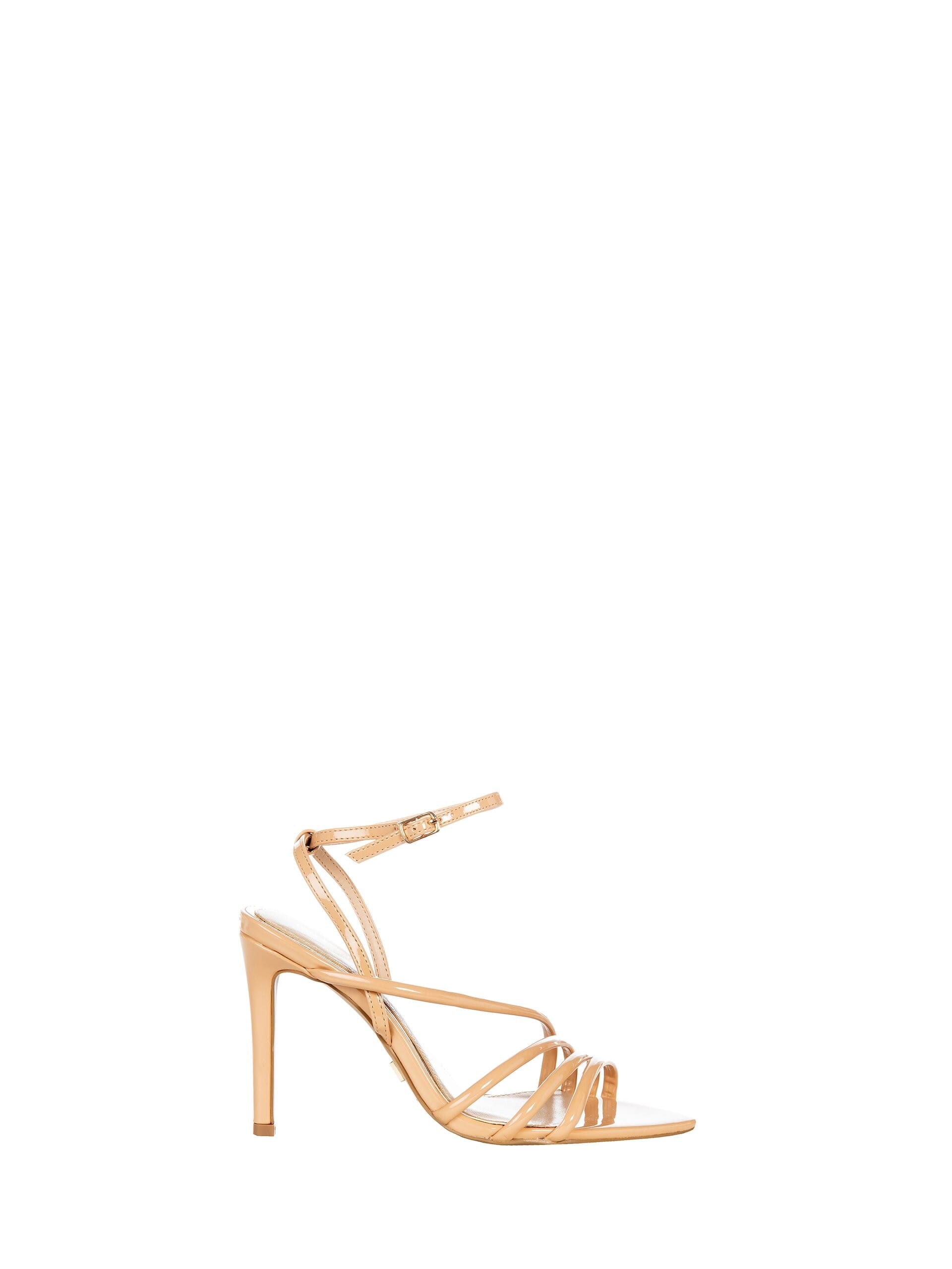 Rinascimento High Heel Patent Leather Sandals