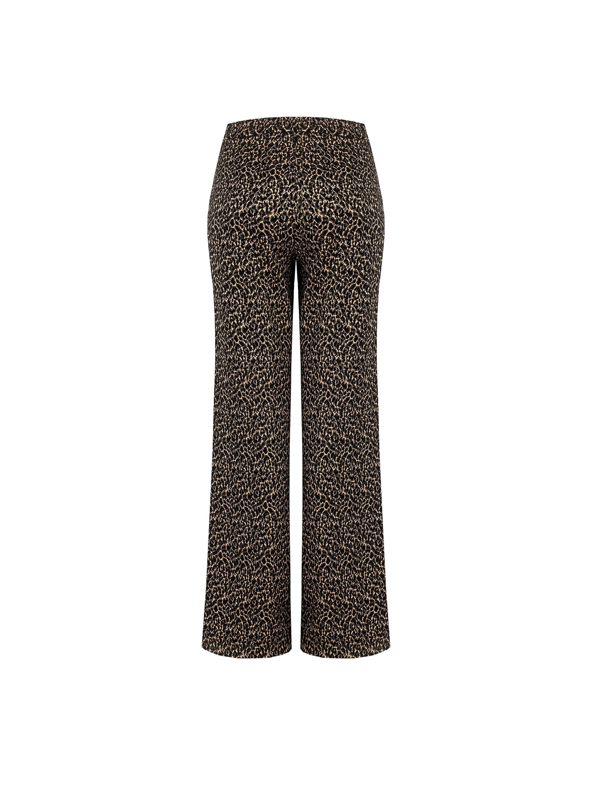 Straight Spotted Trousers With Pockets Rinascimento