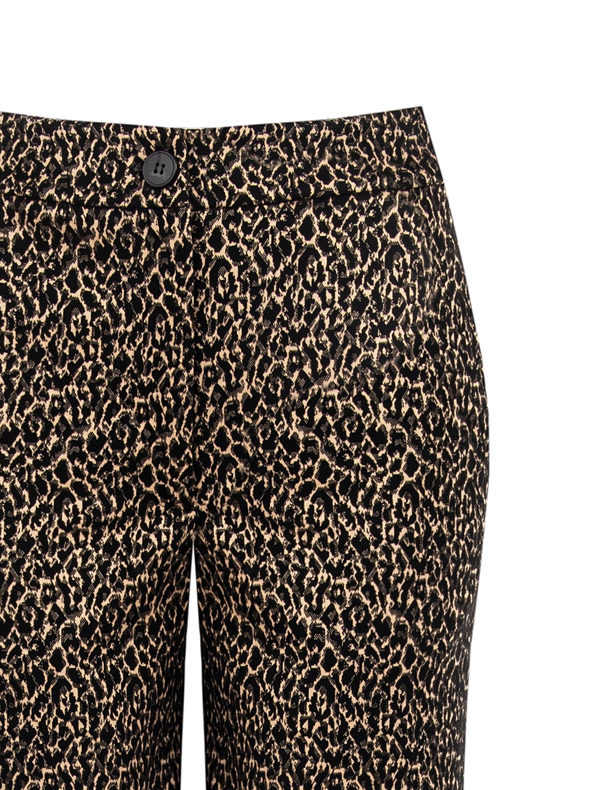 Straight Spotted Trousers With Pockets Rinascimento