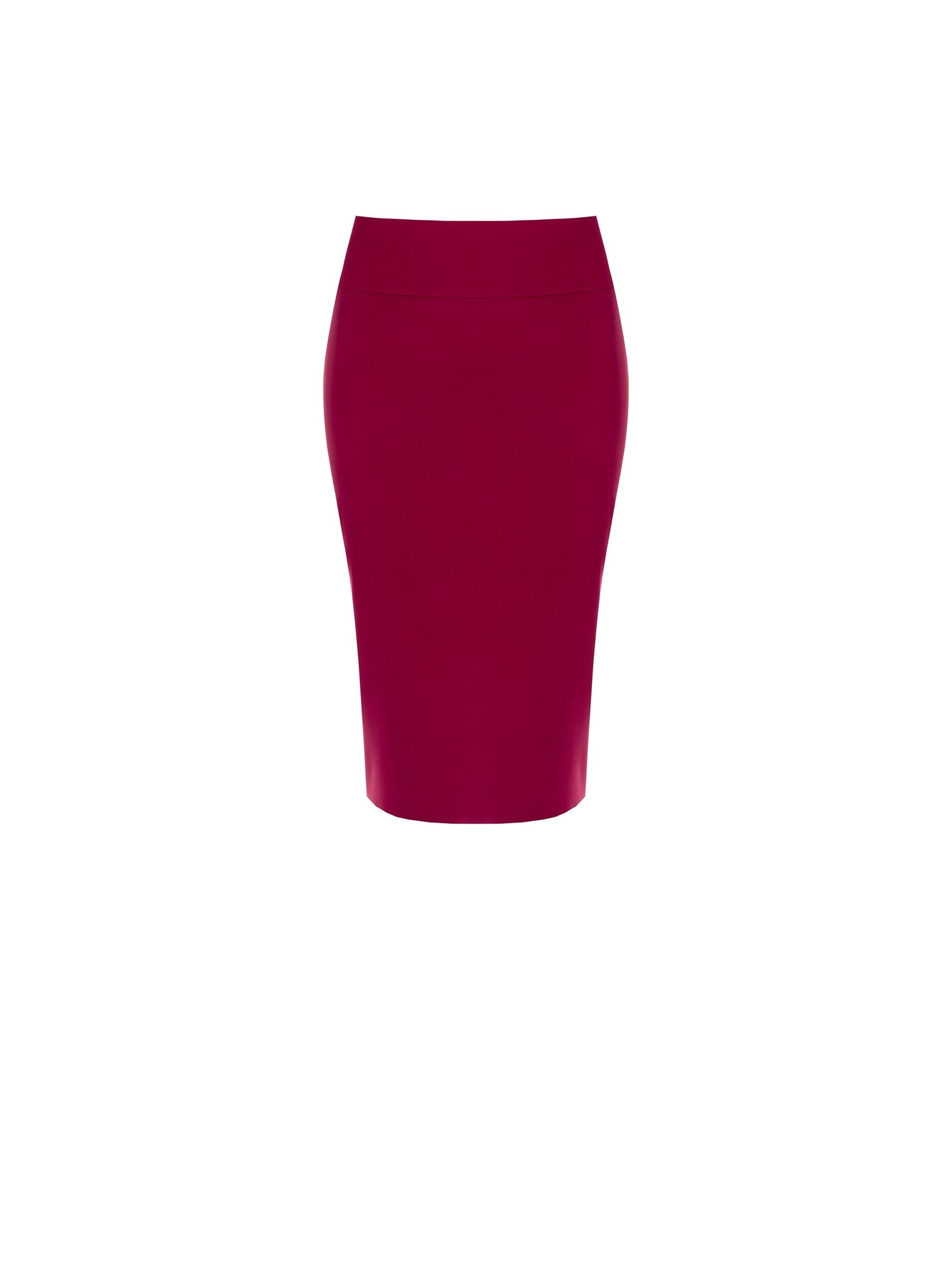 Rinascimento - Jupe crayon midi en tissu technique