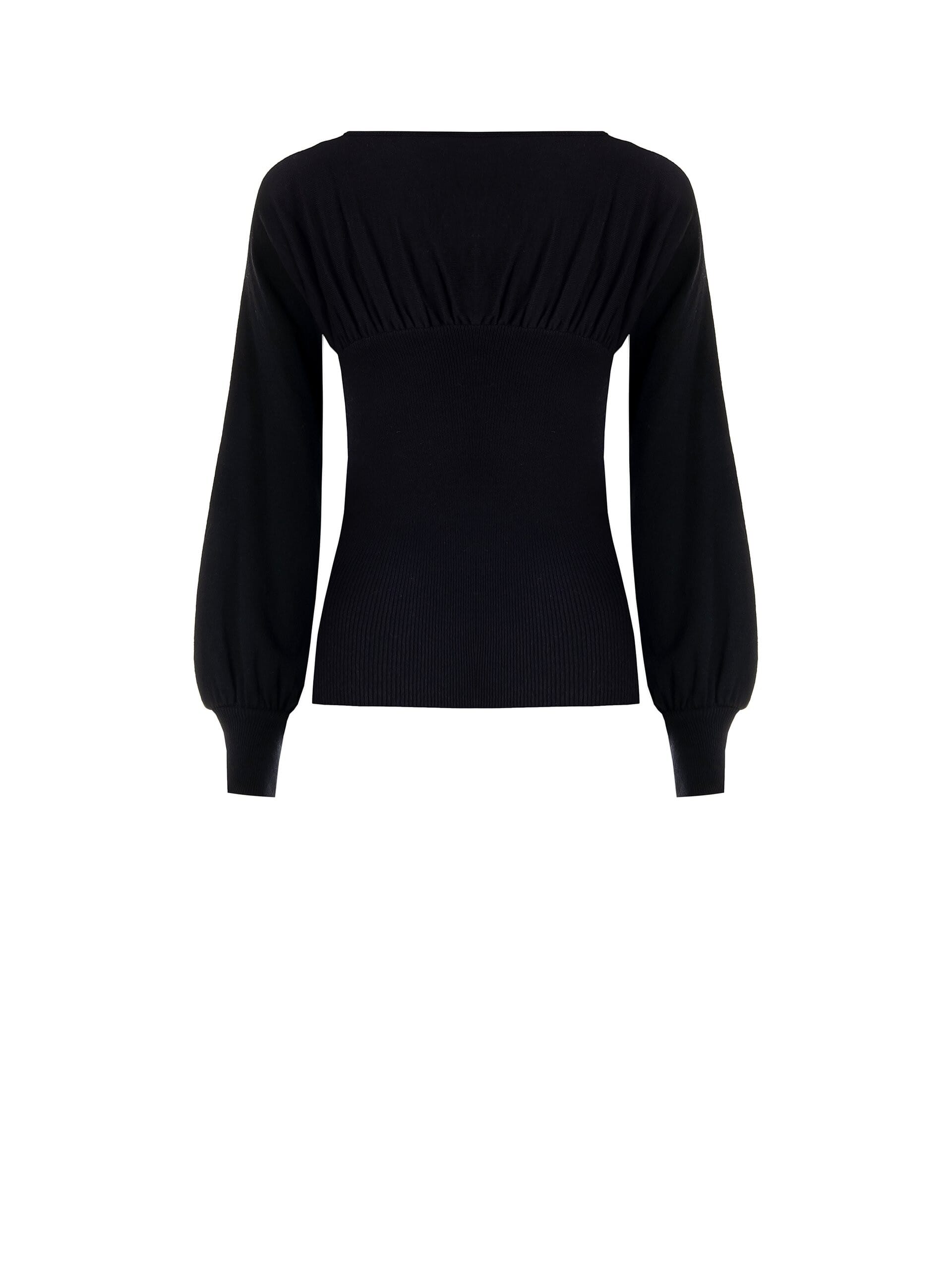 Barchetta Neck Tight Fit Sweater Rinascimento