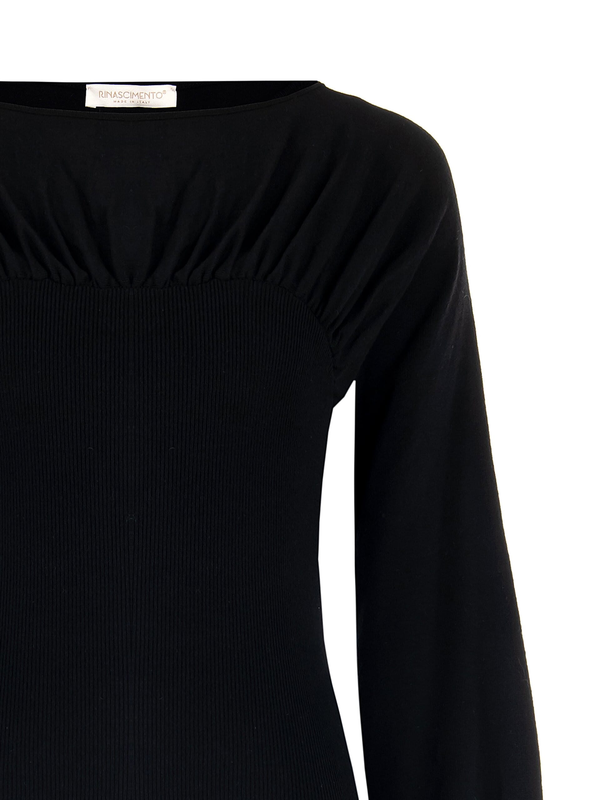 Barchetta Neck Tight Fit Sweater Rinascimento