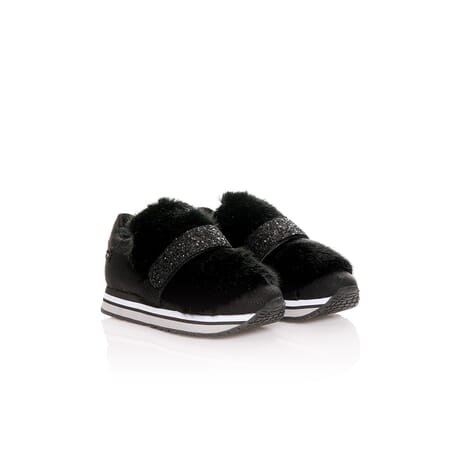 Sneakers With Fur Fracomina