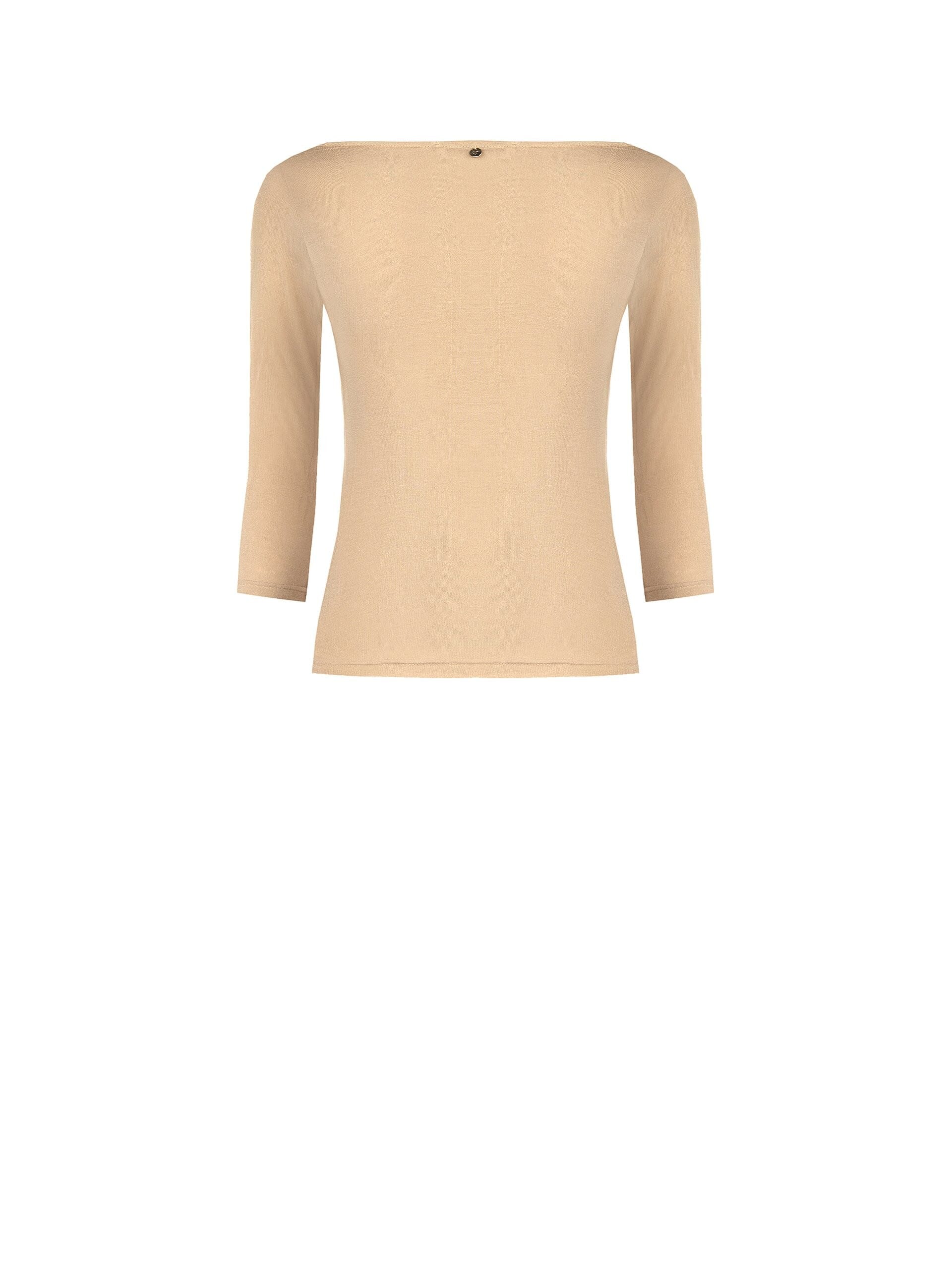 Ultralight Viscose T-Shirt with 3/4 Length Sleeves Rinascimento