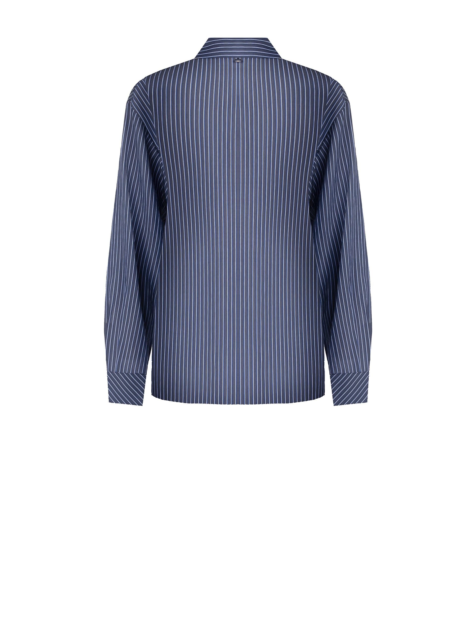 Fluid Viscose Blend Shirt Slightly Wrinkled Effect Rinascimento