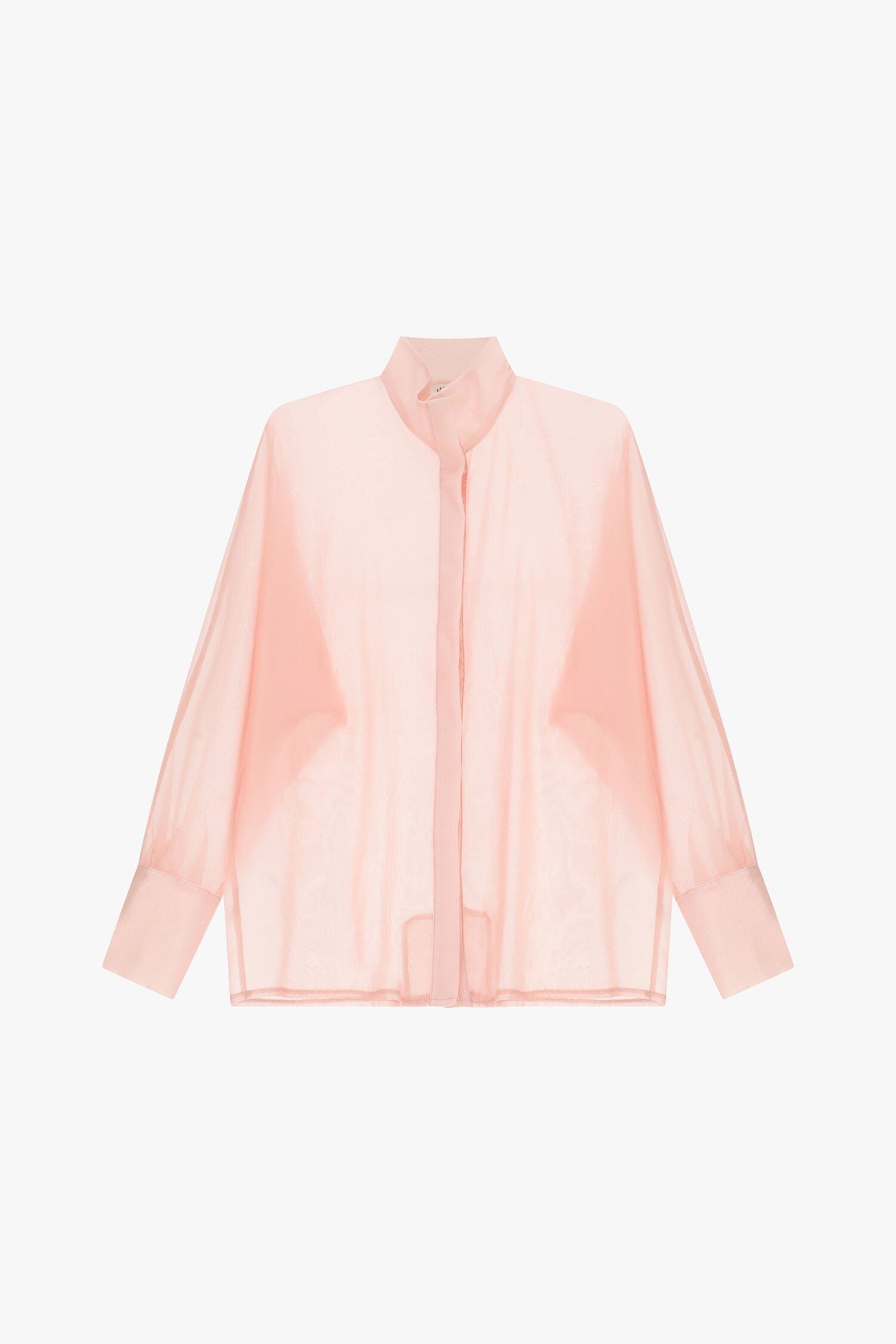 Transparent Fit Wide Core Collar Shirt Dixie