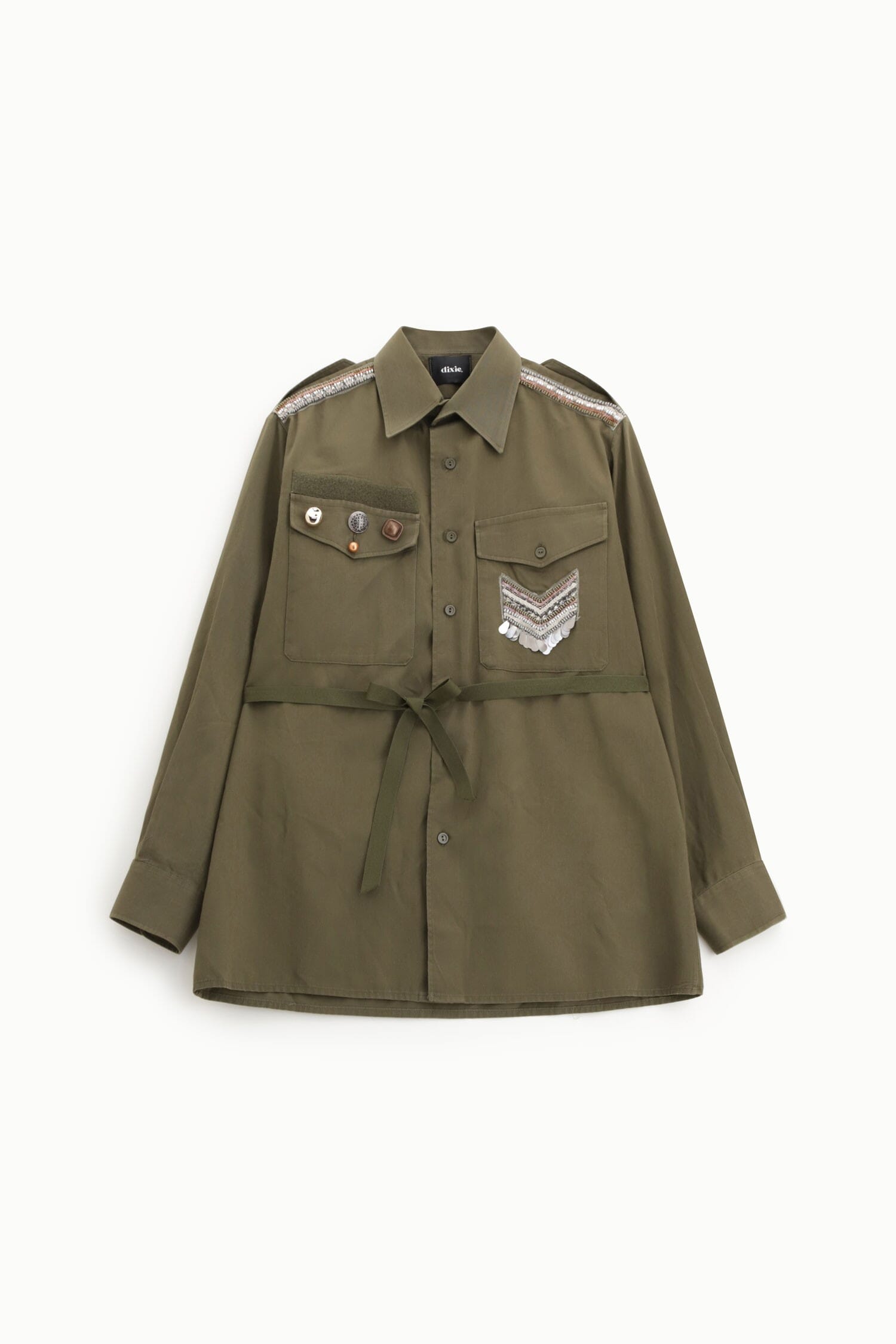 Blazer Con Tasche E Bottoni Decorativi Dixie